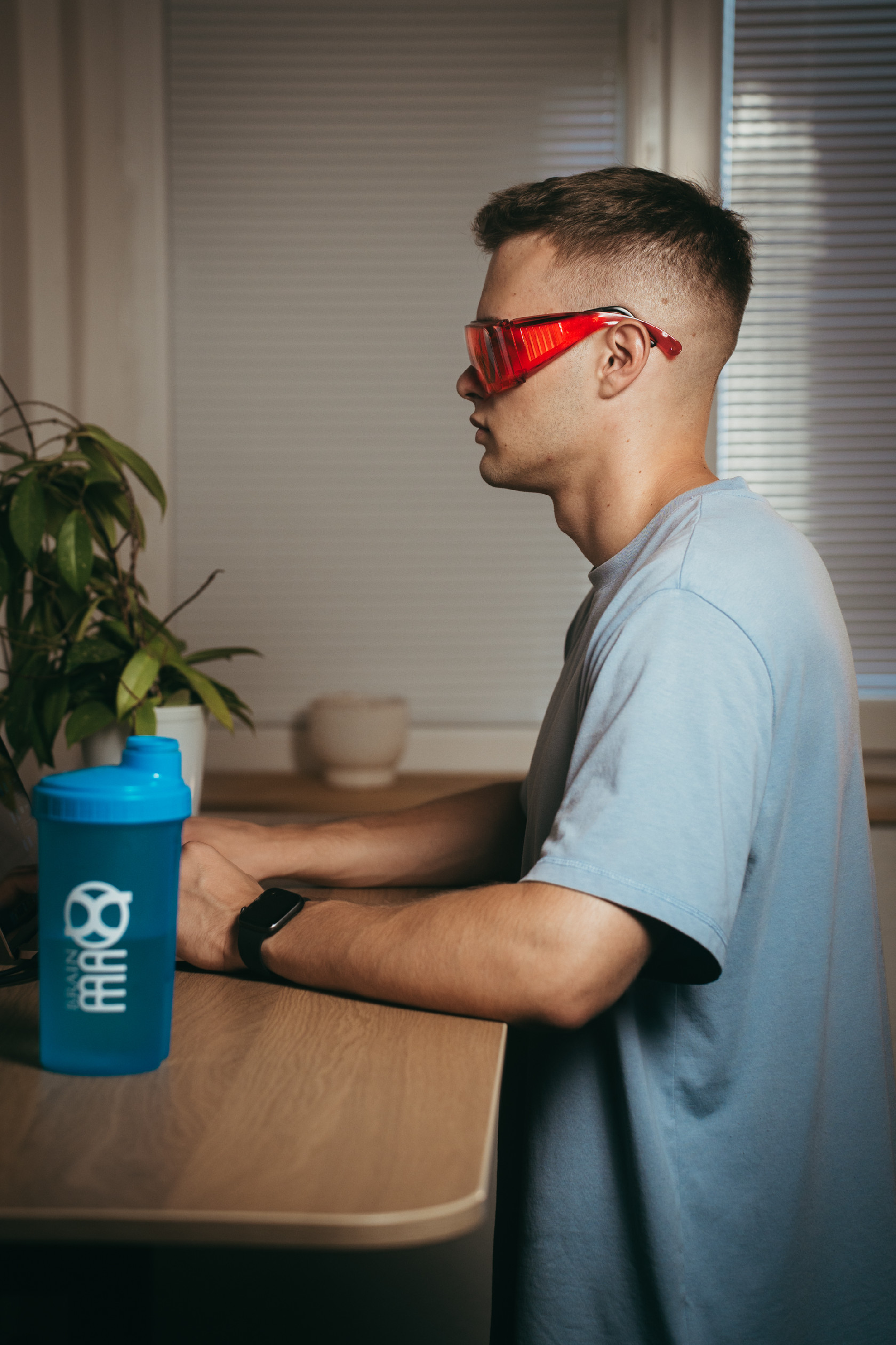 BrainMax BrainMarket brýle blokující 100% modrého a zeleného světla, TRON Obrázek