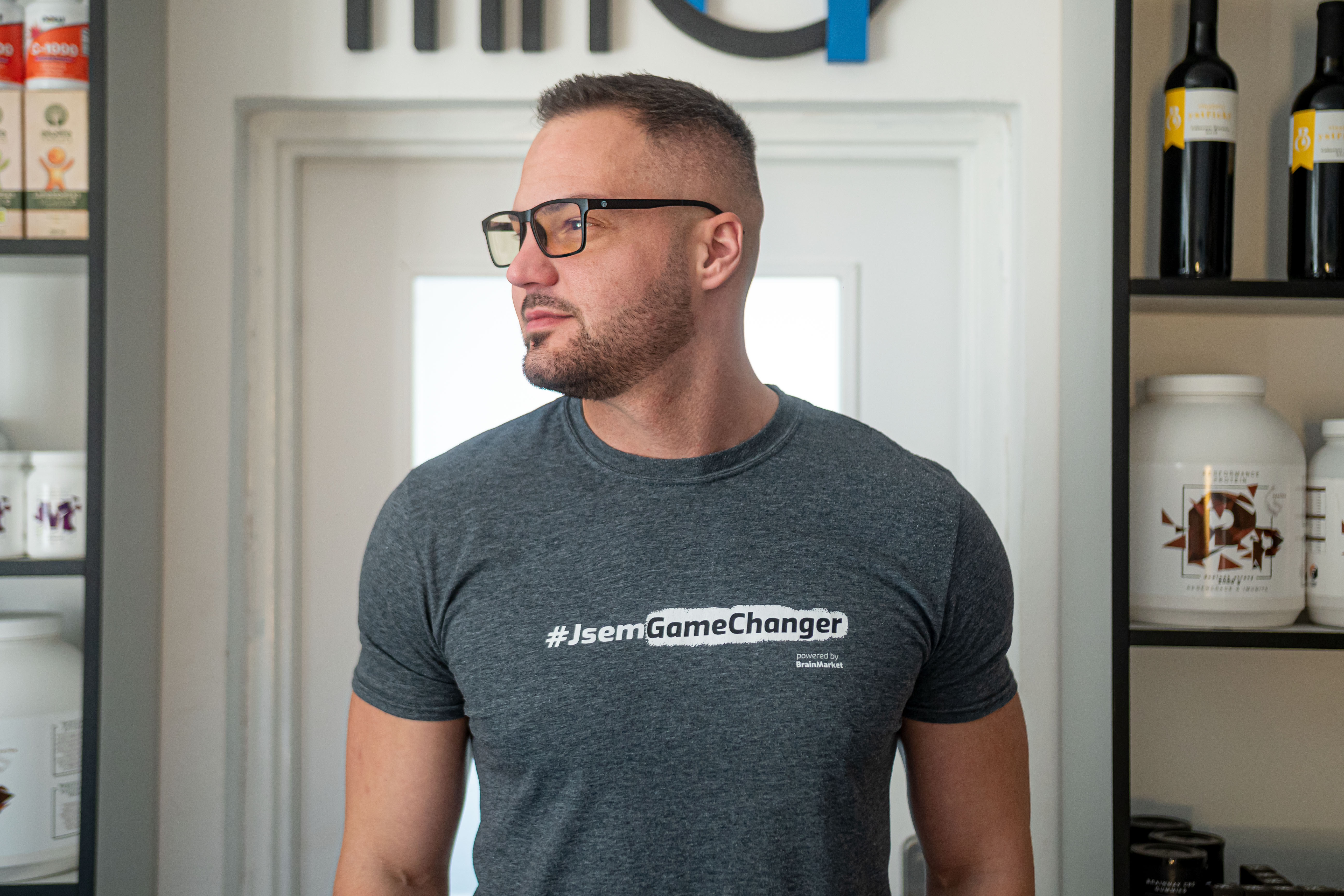 BrainMax BrainMarket brýle blokující 25% modrého světla, Dayworker Obrázek