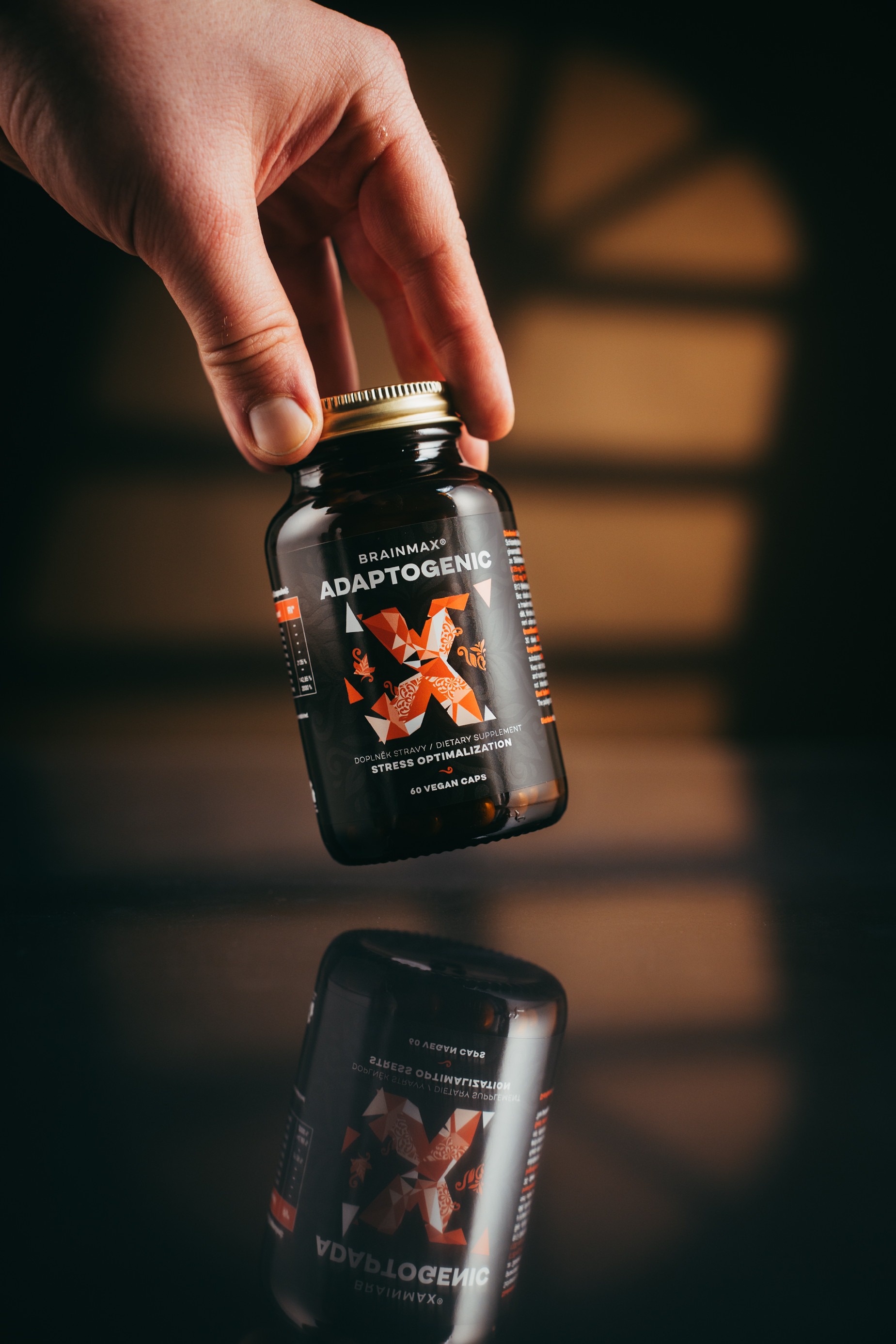 BrainMax 1.5 Adaptogenic Hegemony 60 tablet Obrázek