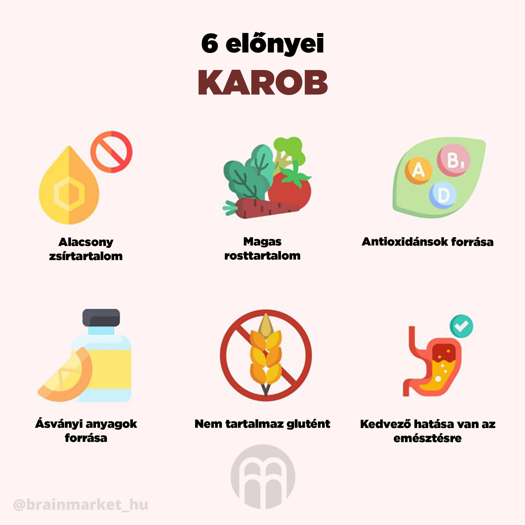 BrainMax Pure Carob (Karob) BIO, 200 g Obrázek