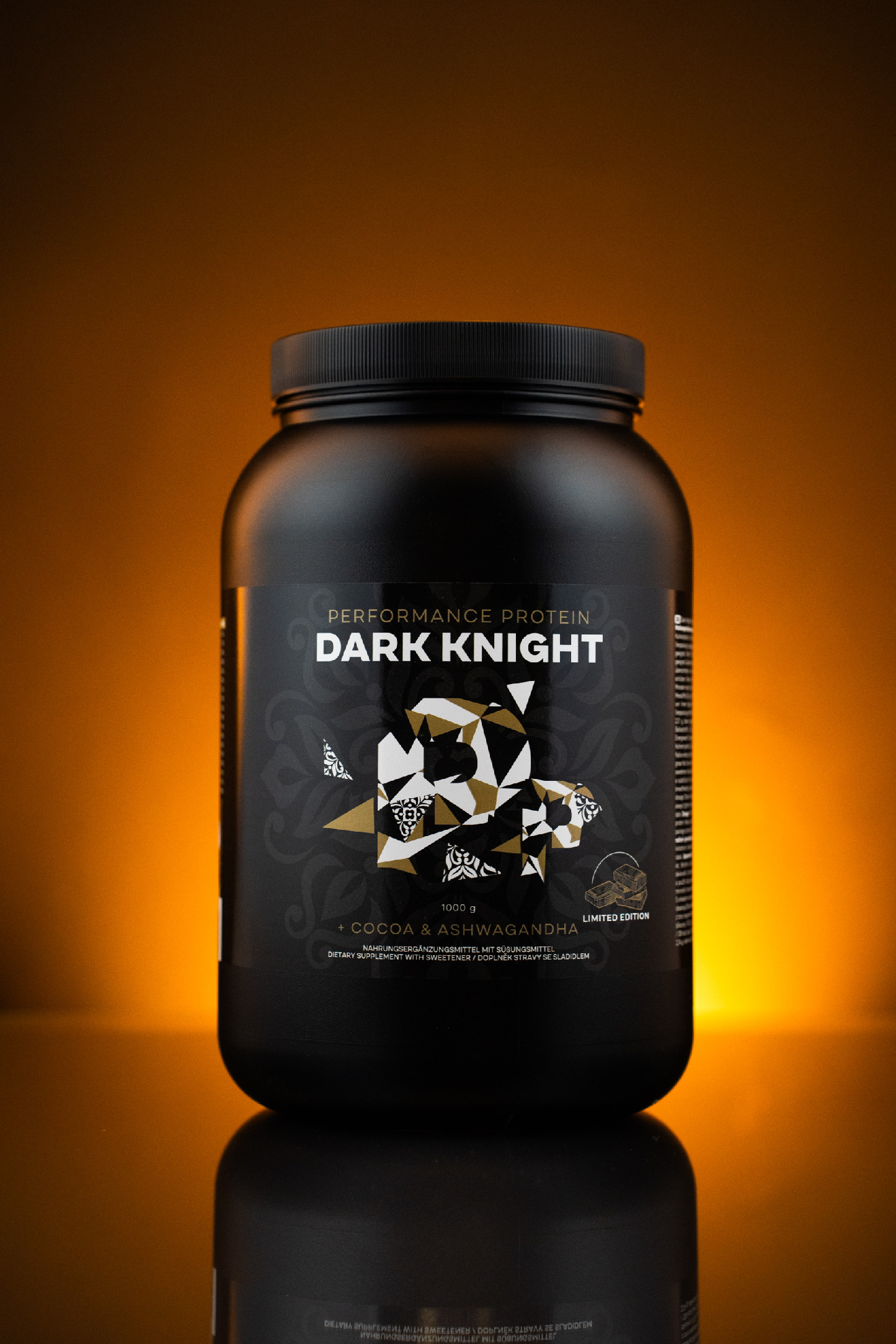 BrainMax Performance Protein Dark Knight, 1000 g Obrázek