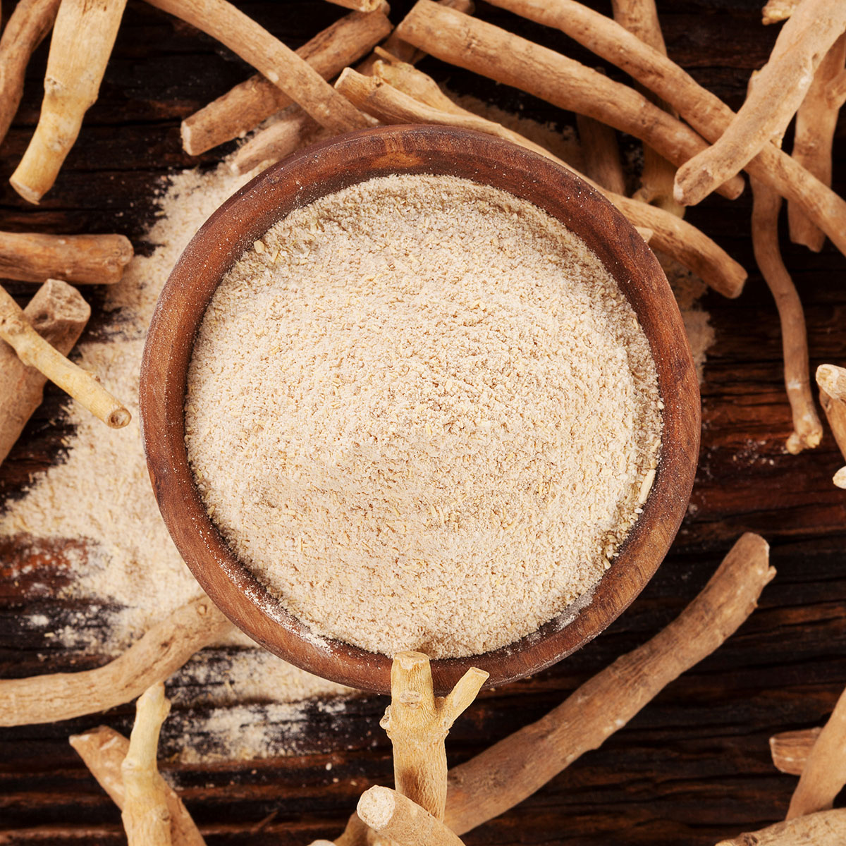 BrainMax Pure Ashwagandha prášek, BIO, 200 g Obrázek