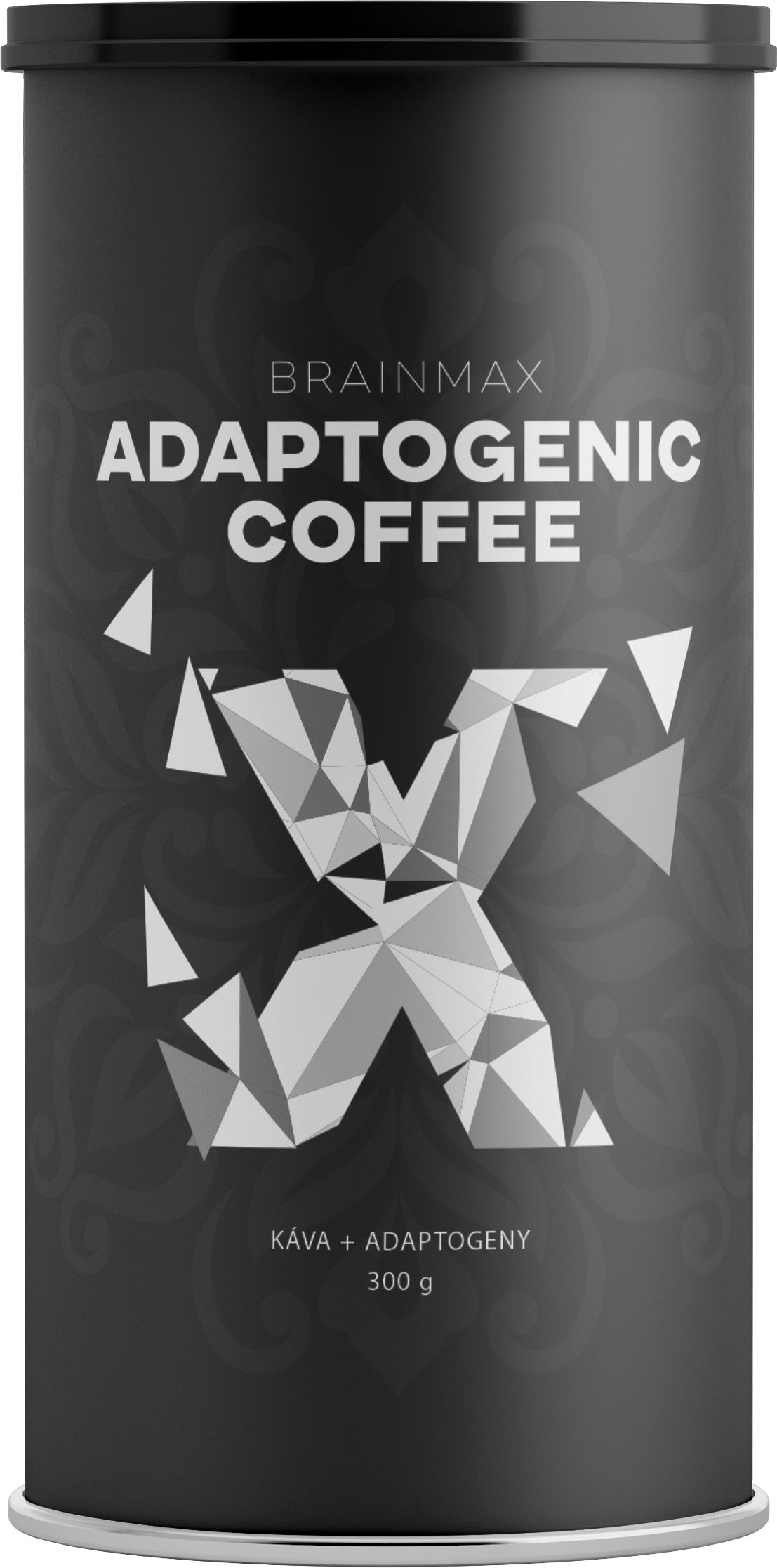 BrainMax Adaptogenic Coffee, Instantní BIO káva s adaptogeny, 300g Obrázek