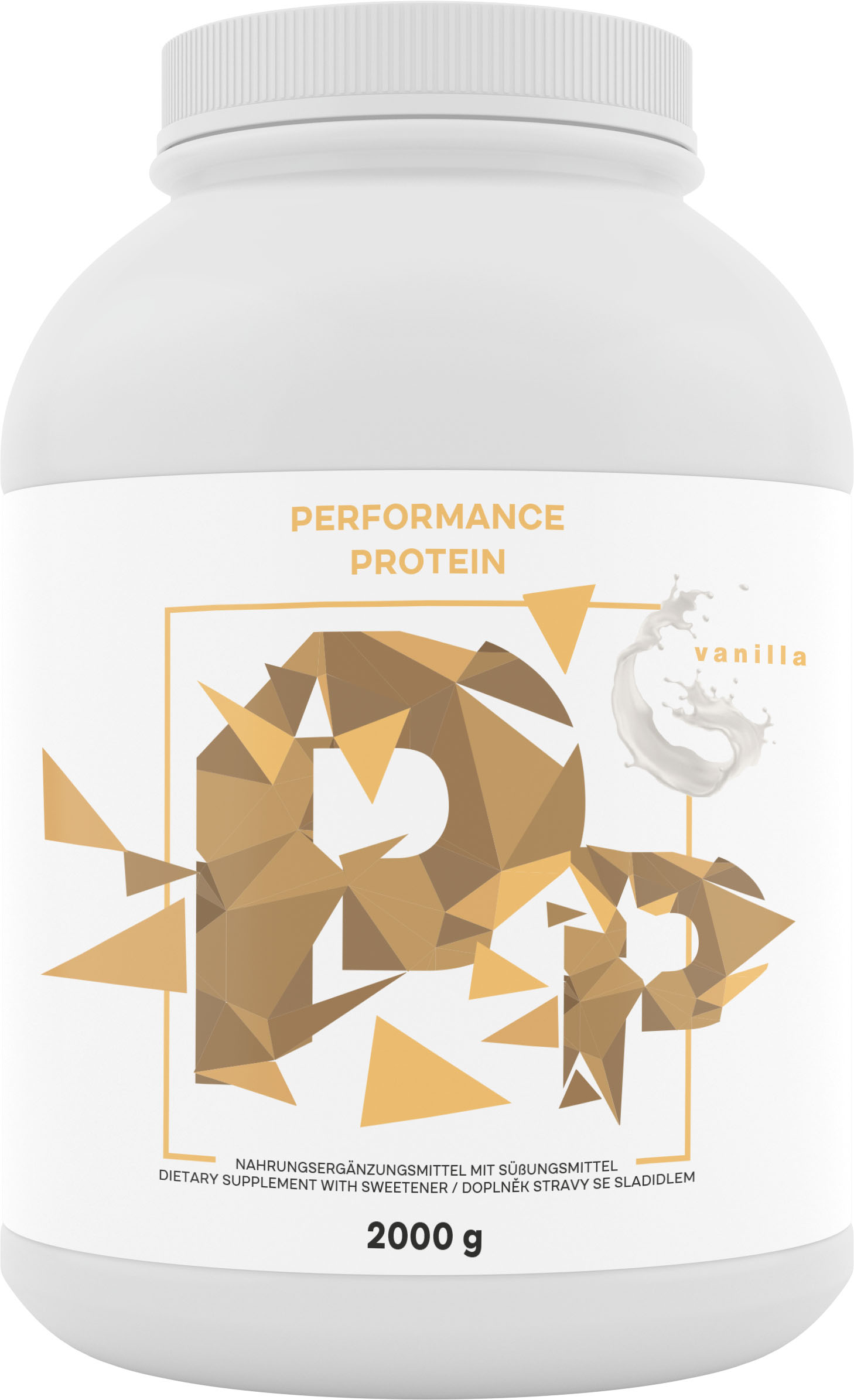 BrainMax Performance Protein Vanilka 2 kg Obrázek