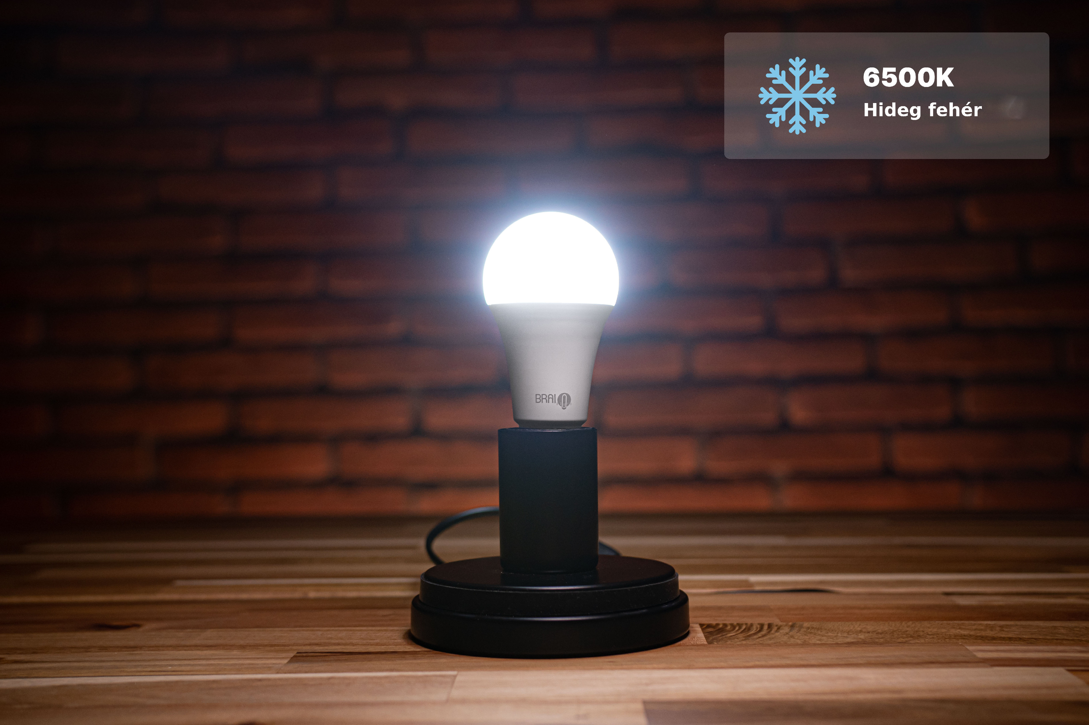 Chytrá žárovka BrainLight LED, závit E27, 11W, WiFi, APP, stmívatelná Obrázek