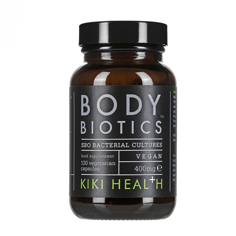 Kiki Health Body Biotics veganská probiotika 120 kapslí