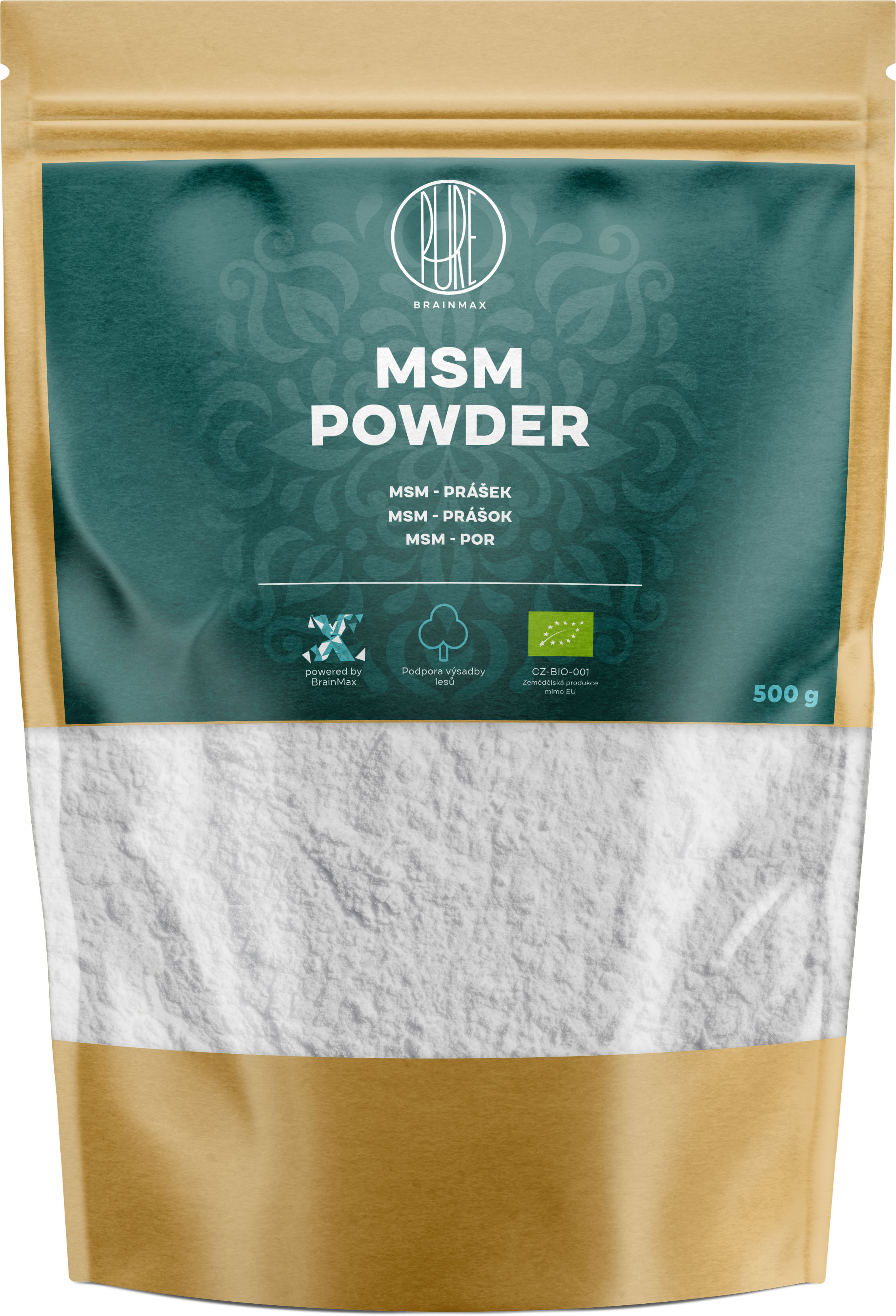 BrainMax Pure MSM prášek, 500 g Obrázek