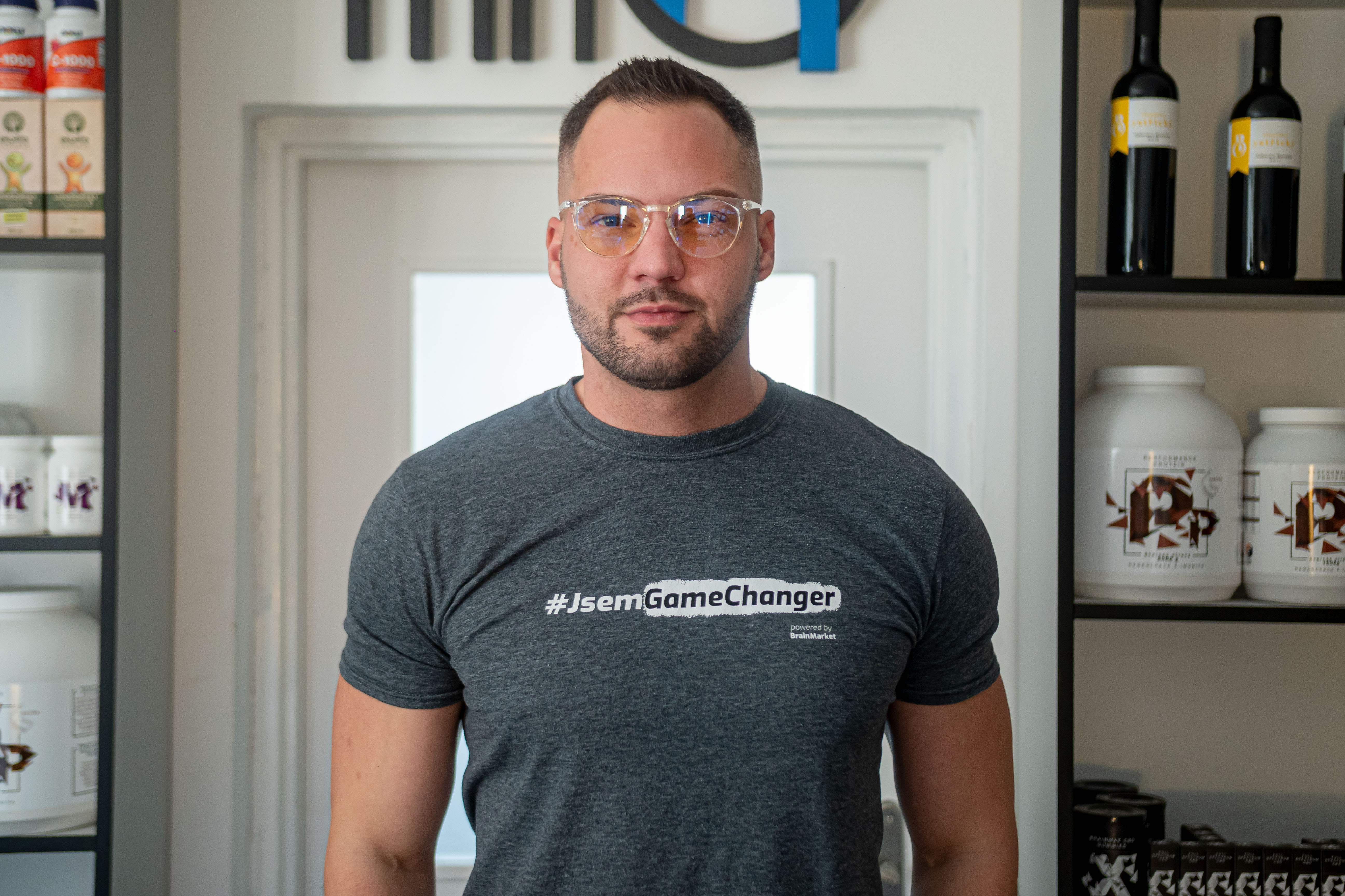 BrainMax BrainMarket brýle blokující 25% modrého světla, Swing Obrázek