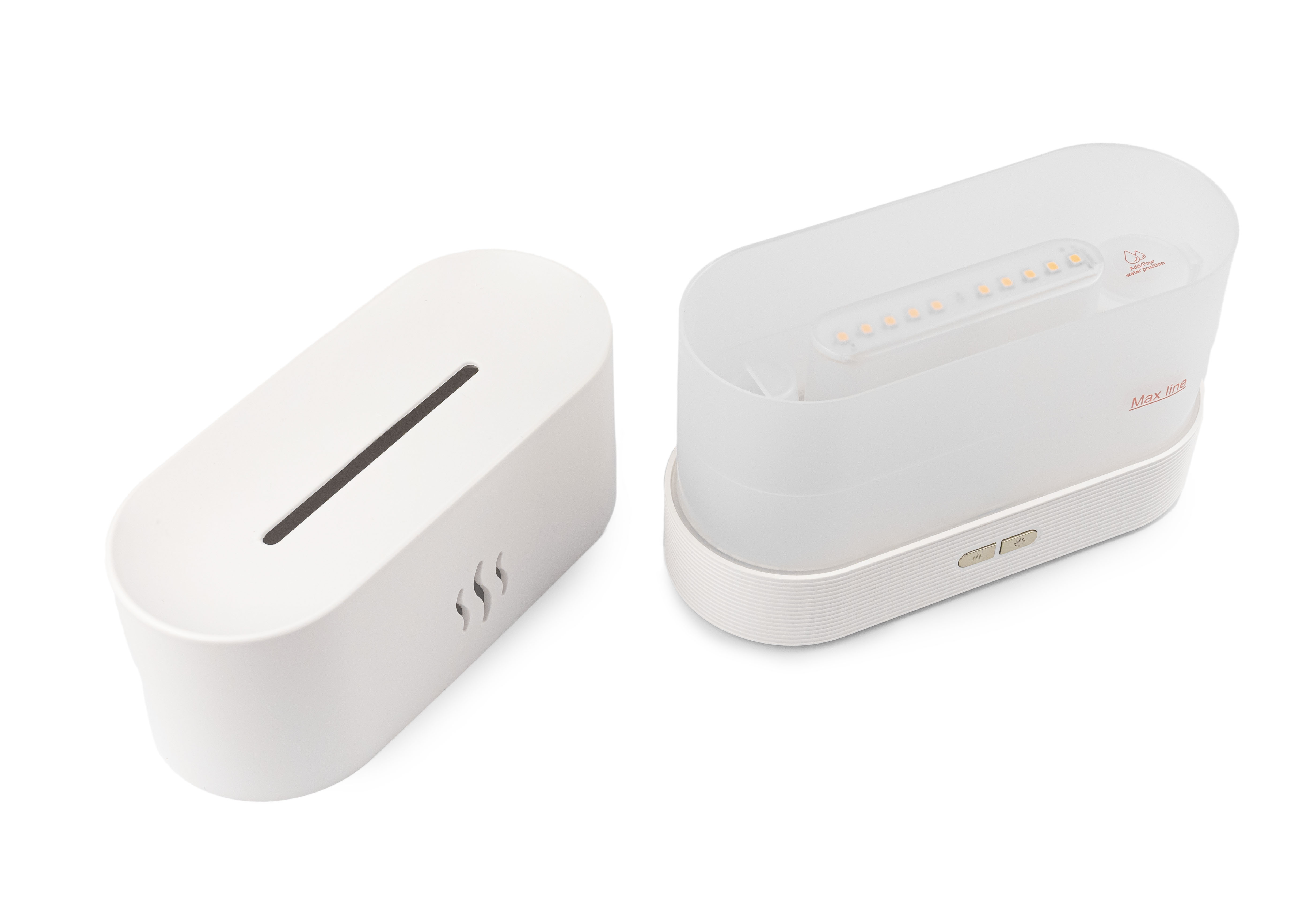 BrainMax Aroma Difuzér Flame, white Obrázek