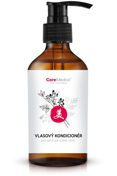 CareMedica Vlasový kondicionér pro jemnost a lesk vlasů 200 ml Obrázek