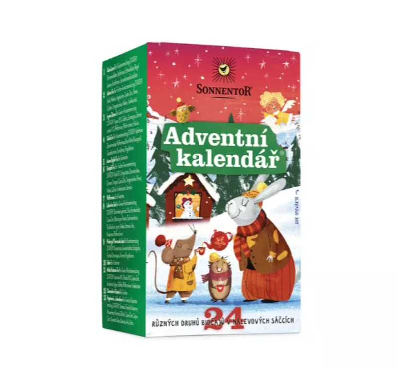 Sonnentor - Adventní kalendář, porcovaný čaj, 37,5 g Obrázek