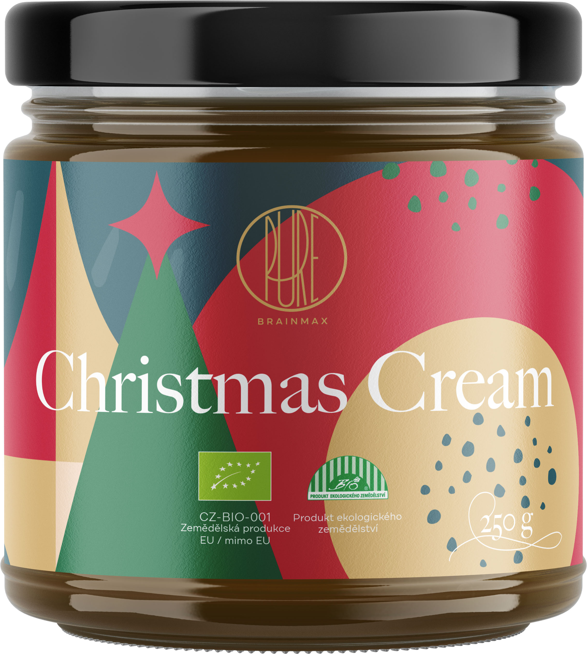BrainMax Pure Christmas krém, BIO, 250 g Obrázek