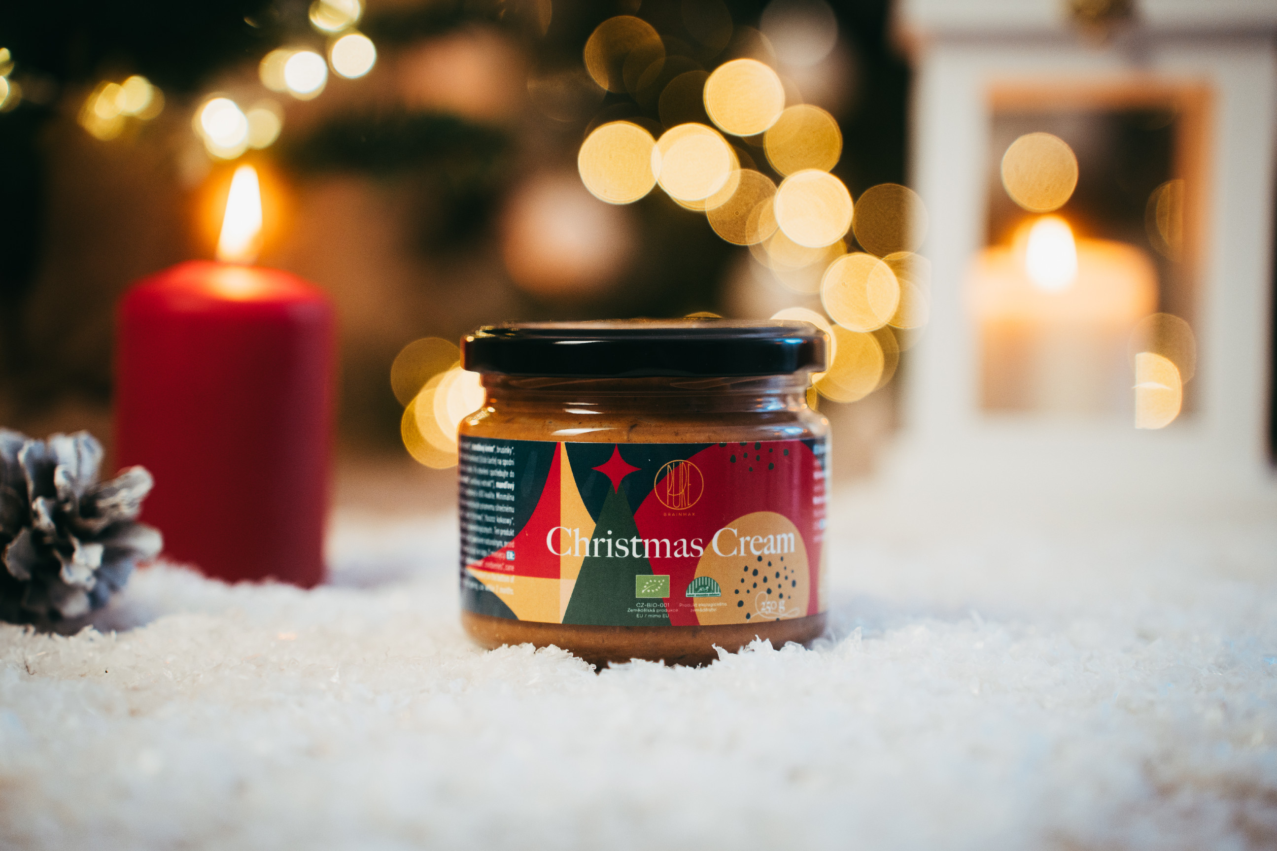 BrainMax Pure Christmas krém, BIO, 250 g Obrázek