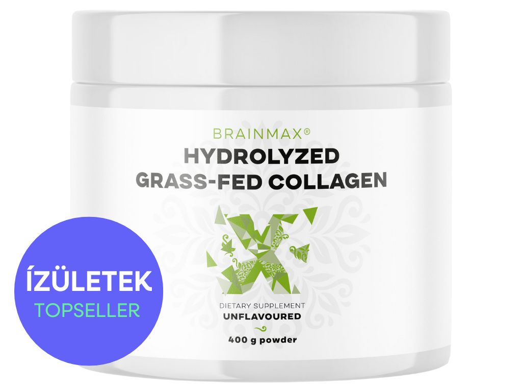 BrainMax Hydrolyzovaný Kolagen, Grass-fed Collagen, 400 g Obrázek