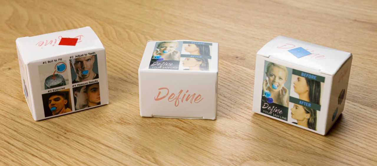 BrainMax Posilovač čelisti Barva: Fialový Obrázek