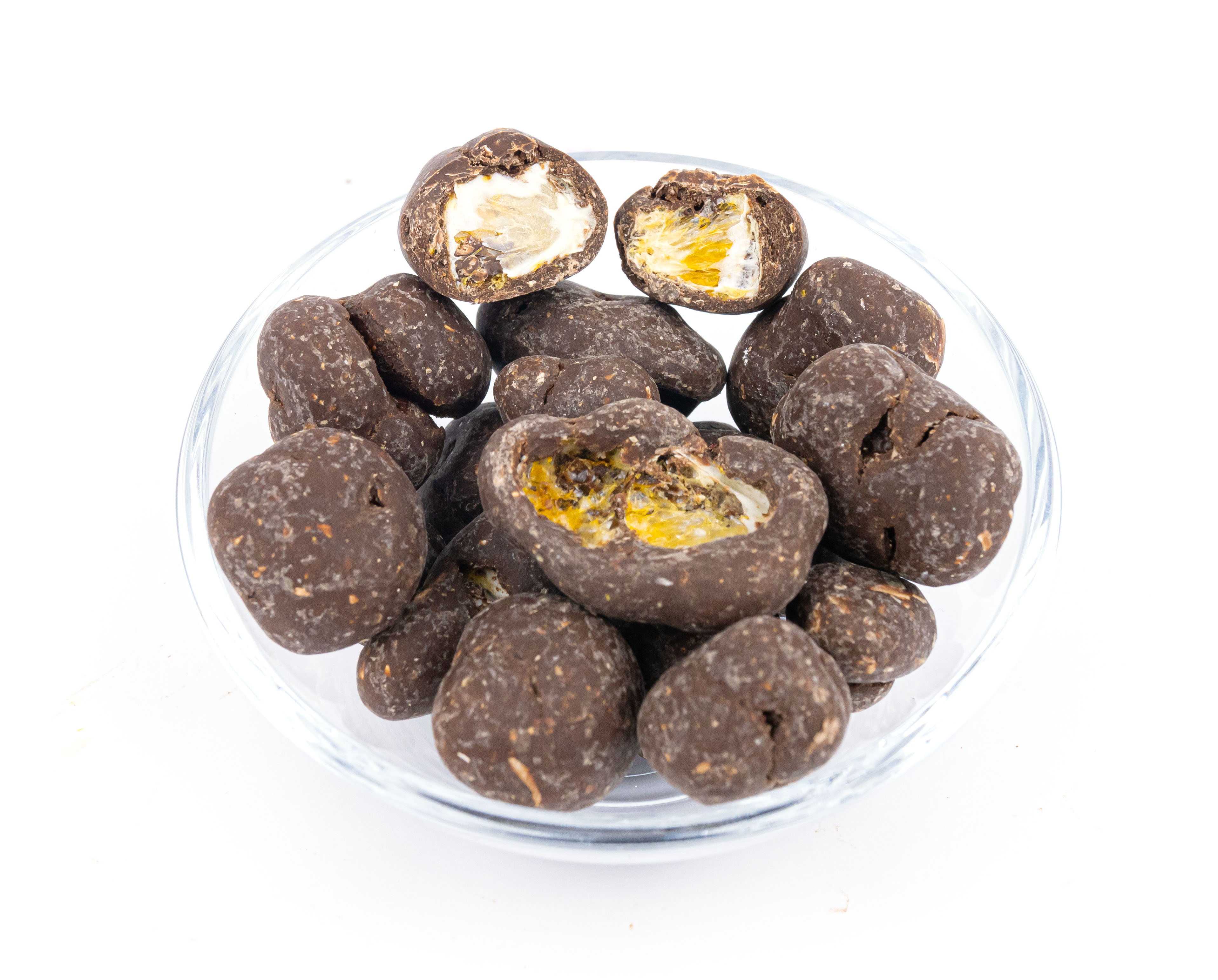 BrainMax Pure Lyofilizované mandarinky v hořké čokoládě, 215 g Obrázek