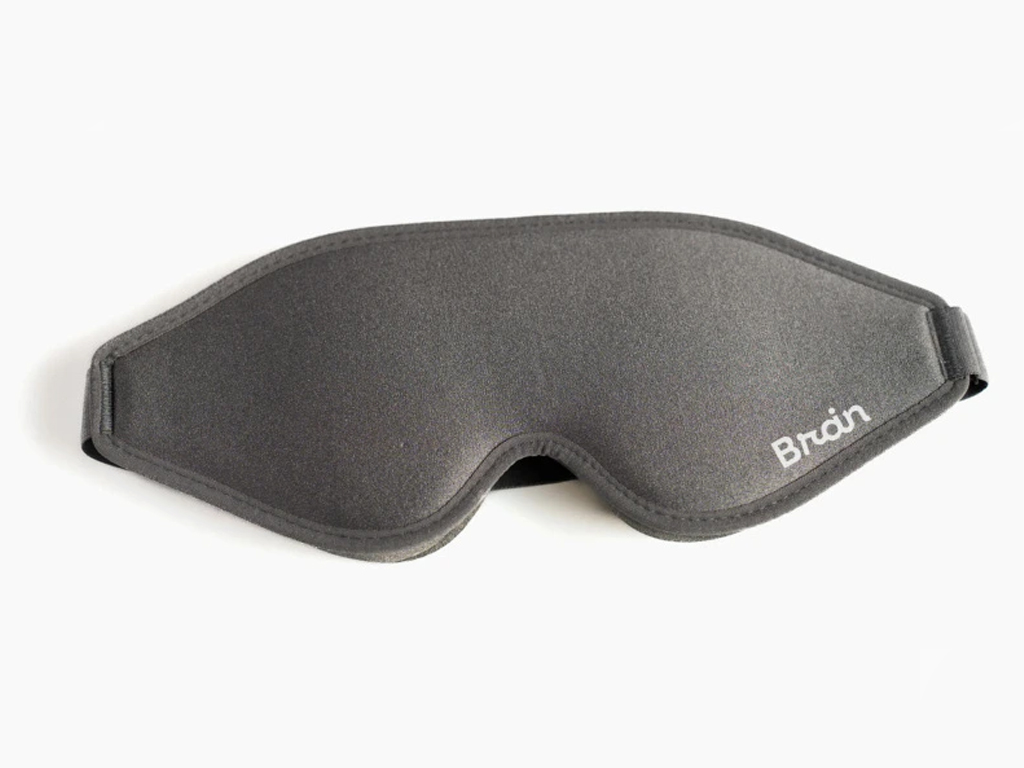 BrainMax Anatomicky tvarovaná maska na spaní GRAY Obrázek