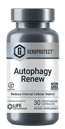 Life Extension GEROPROTECT® Autophagy Renew (podpora autofágie), 30 rostlinných kapslí Obrázek
