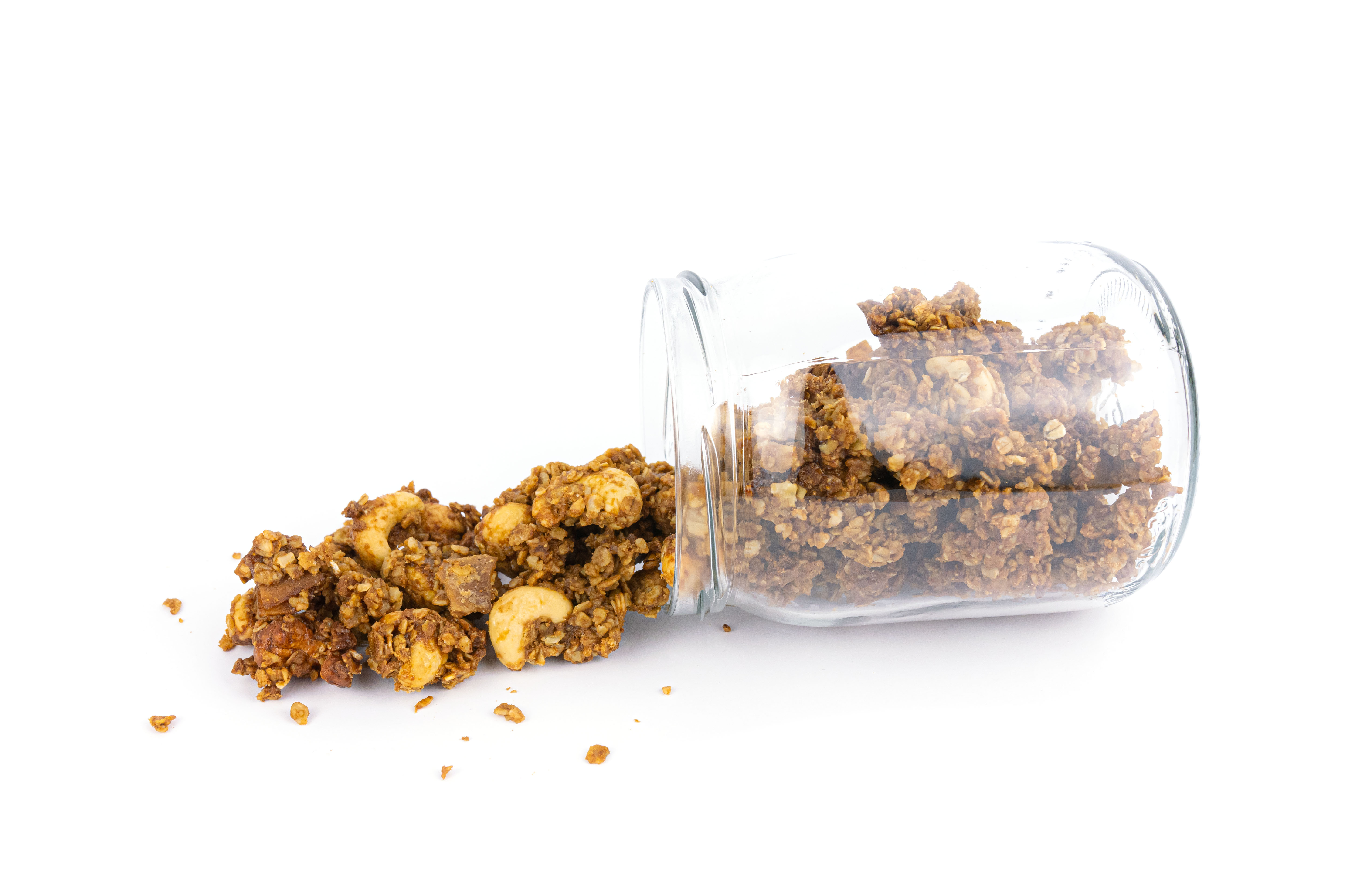 BrainMax Pure Slaný karamel & Maca Granola, BIO, 400 g Obrázek