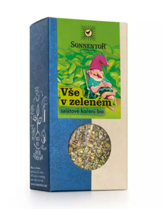 Sonnentor Vše v zeleném, salátové koření BIO 15 g Obrázek
