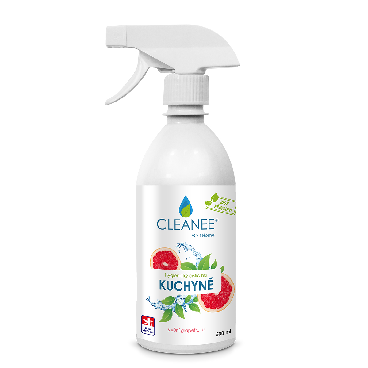 Cleanee ECO hygienický čistič na KUCHYNĚ GRAPEFRUIT 500ml Obrázek