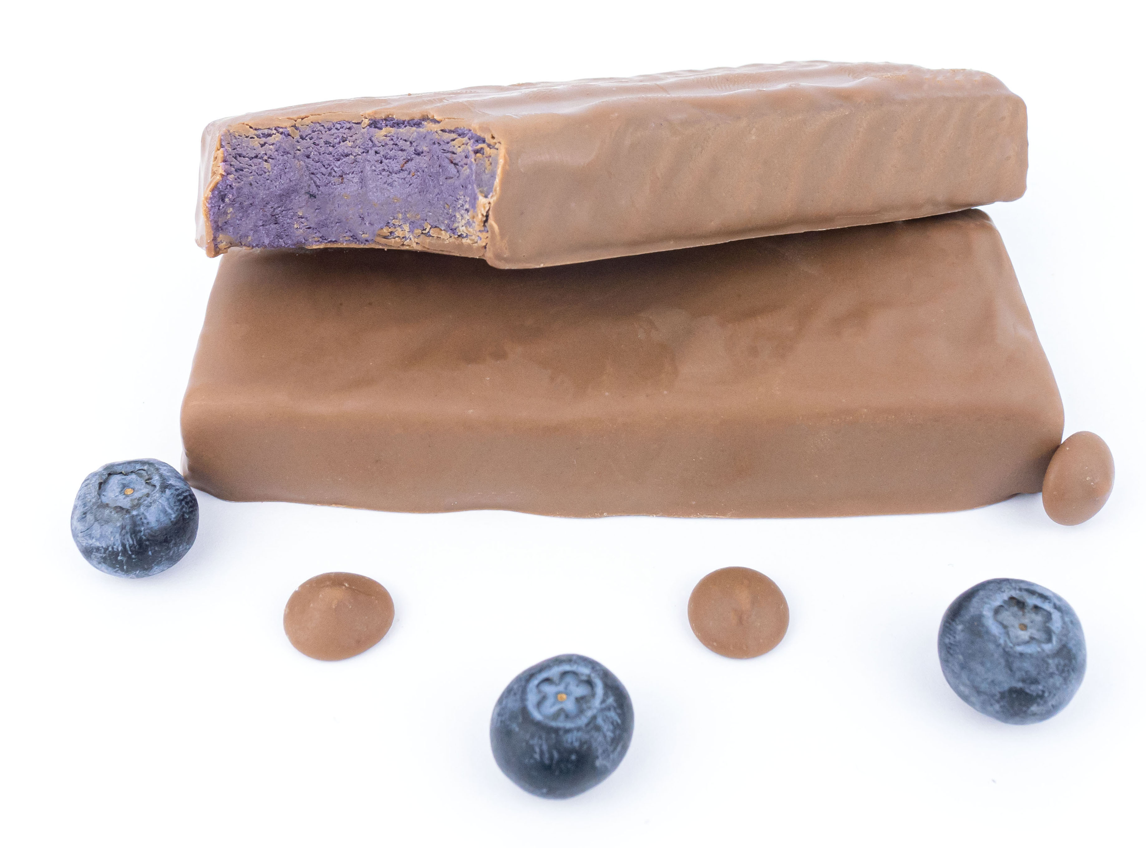 BrainMax Pure Proteinová tyčinka, Borůvkový cheesecake, 60 g Obrázek