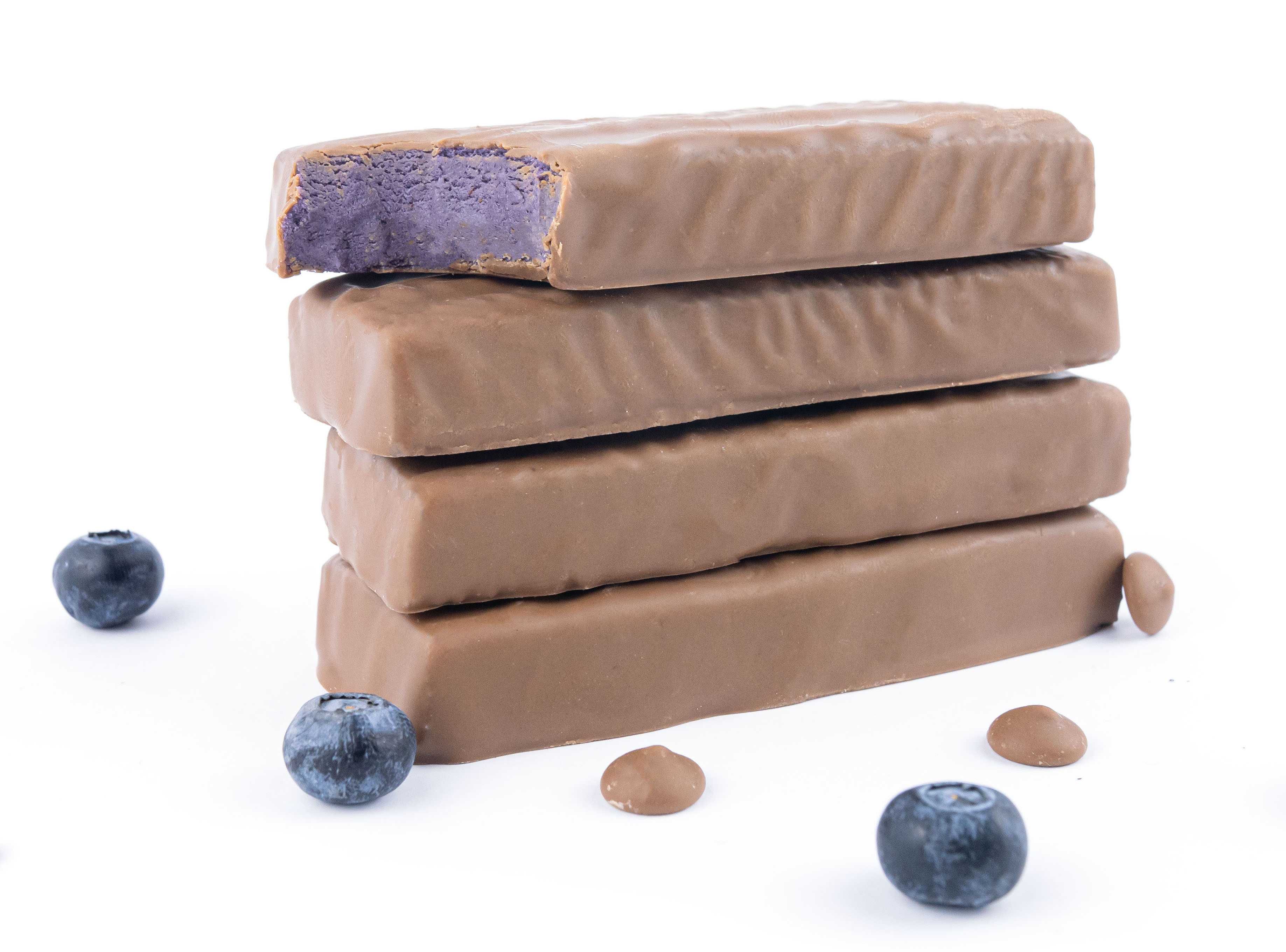 BrainMax Pure Proteinová tyčinka, Borůvkový cheesecake, 60 g Obrázek