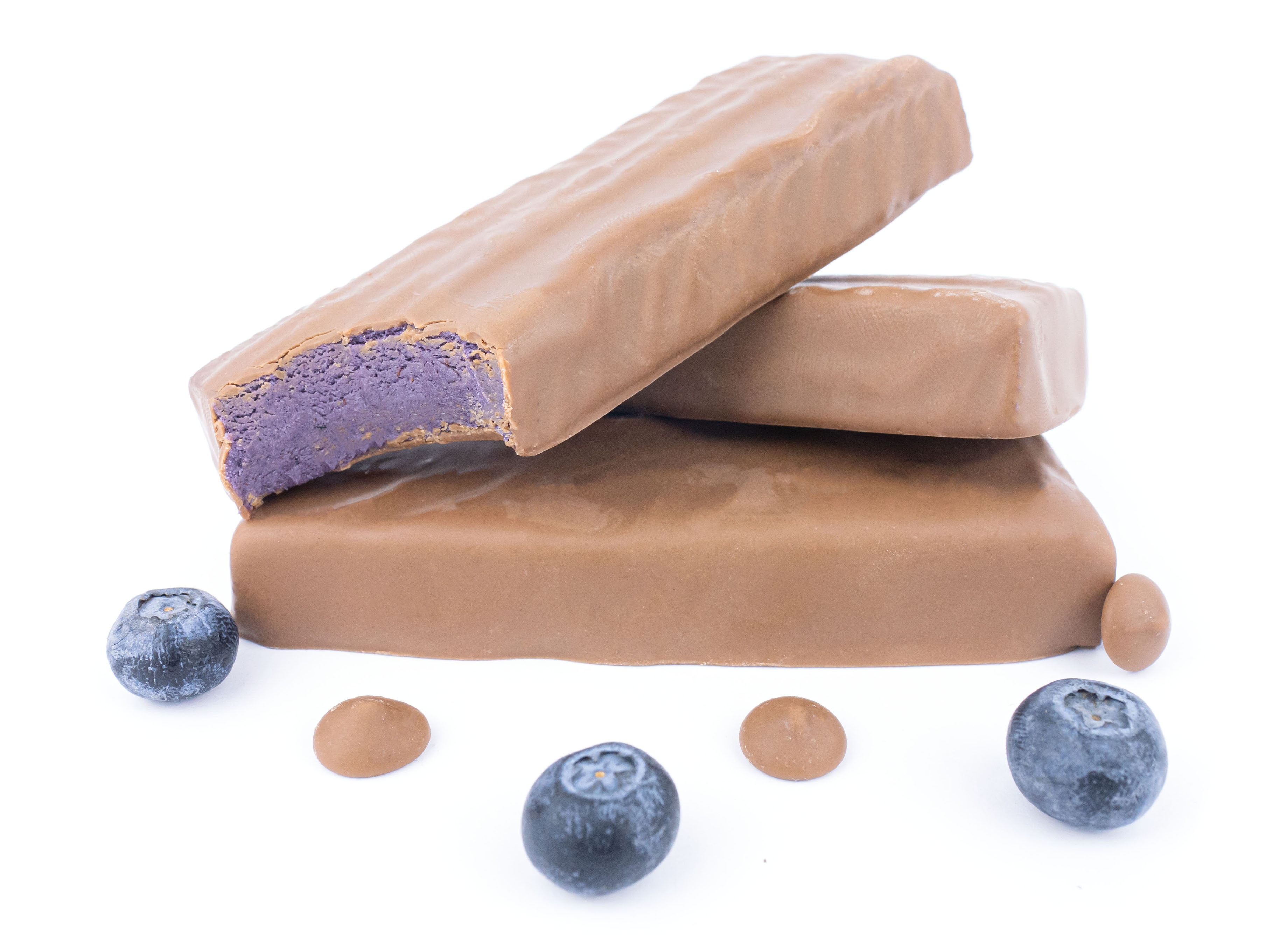 BrainMax Pure Proteinová tyčinka, Borůvkový cheesecake, 60 g Obrázek