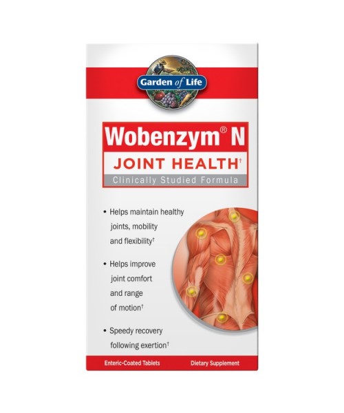 Garden of Life Wobenzym N, 400 enterosolventních tablet Obrázek