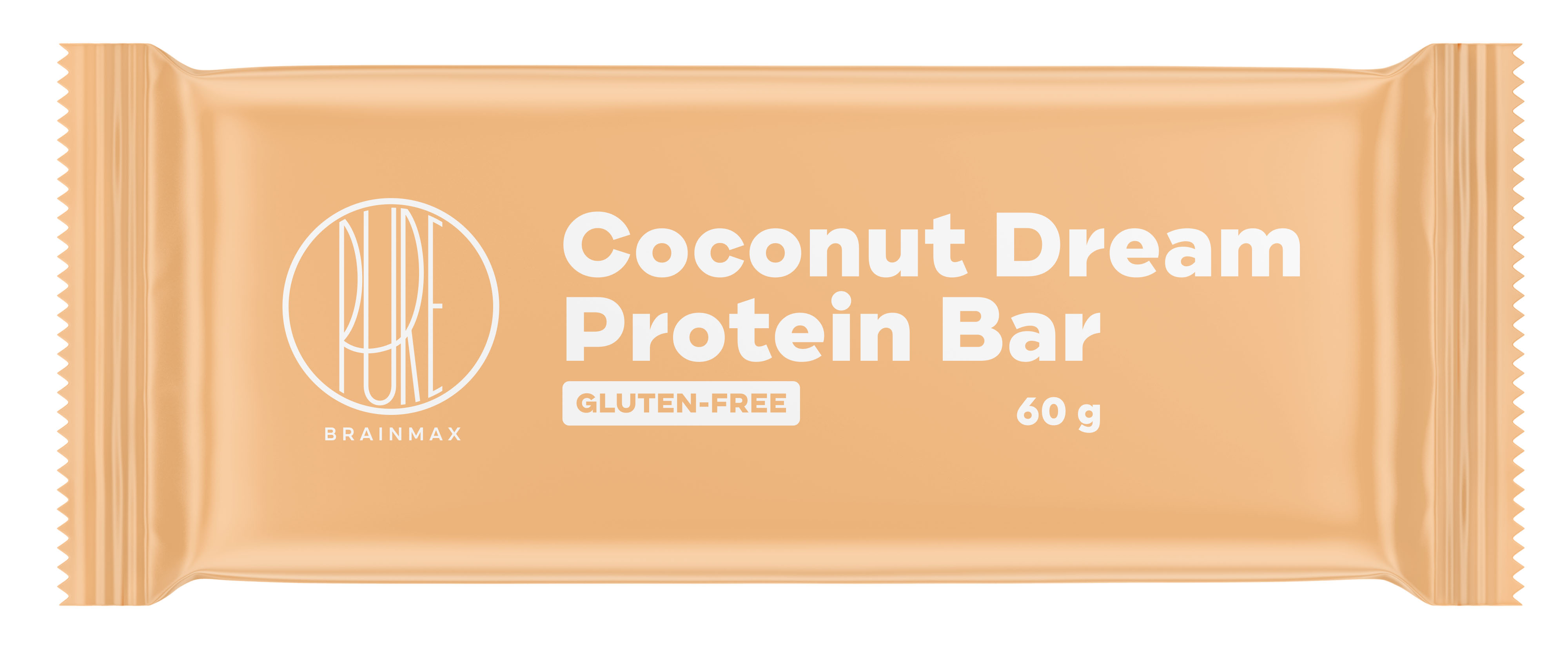 BrainMax Pure Proteinová tyčinka, Kokos, BIO, 60 g Obrázek