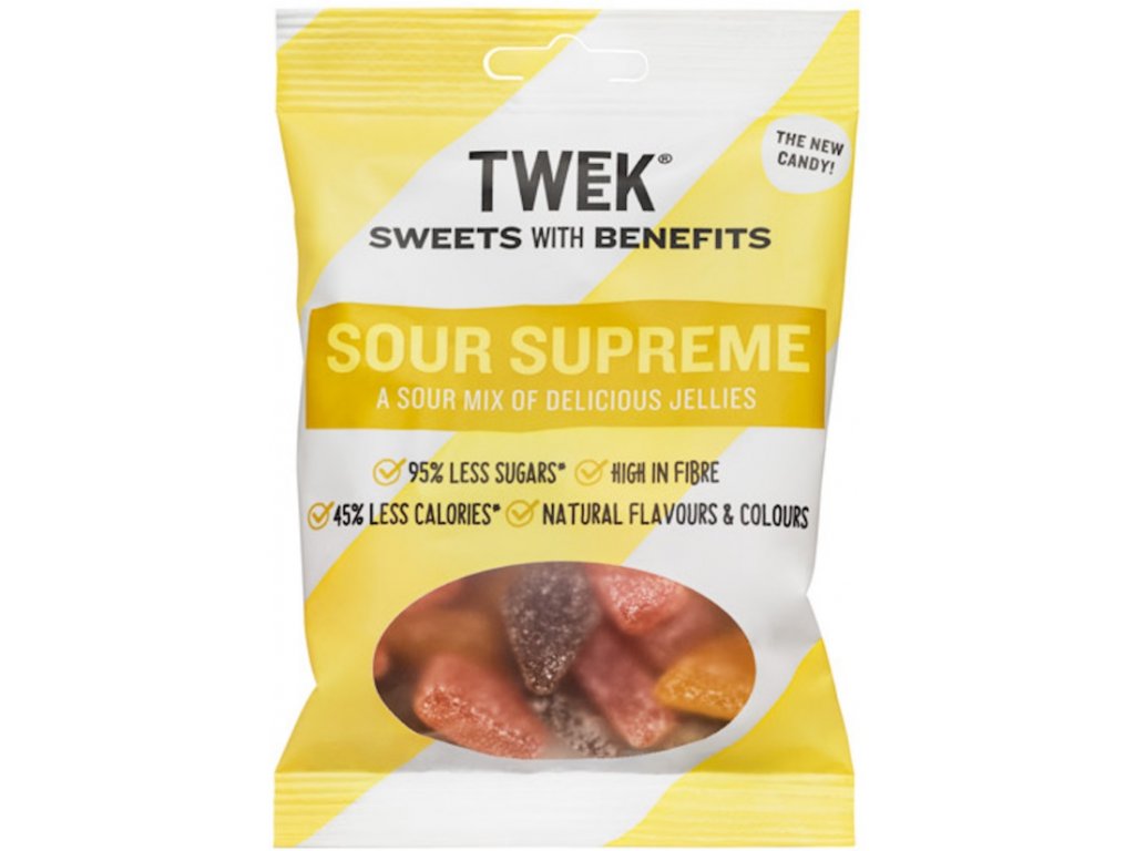 Tweek - Sour supreme gummies, 80 g Obrázek