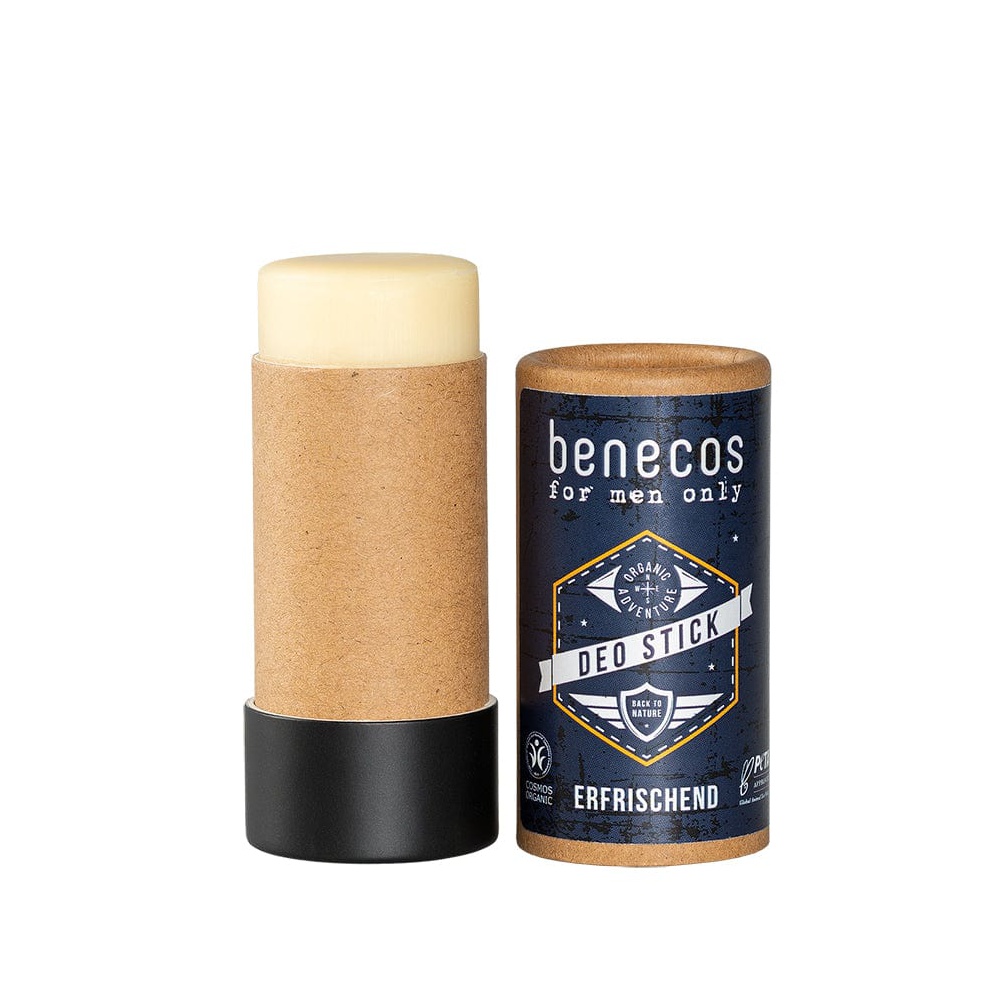 Benecos tuhý deodorant pro muže, 40 g, BIO Obrázek