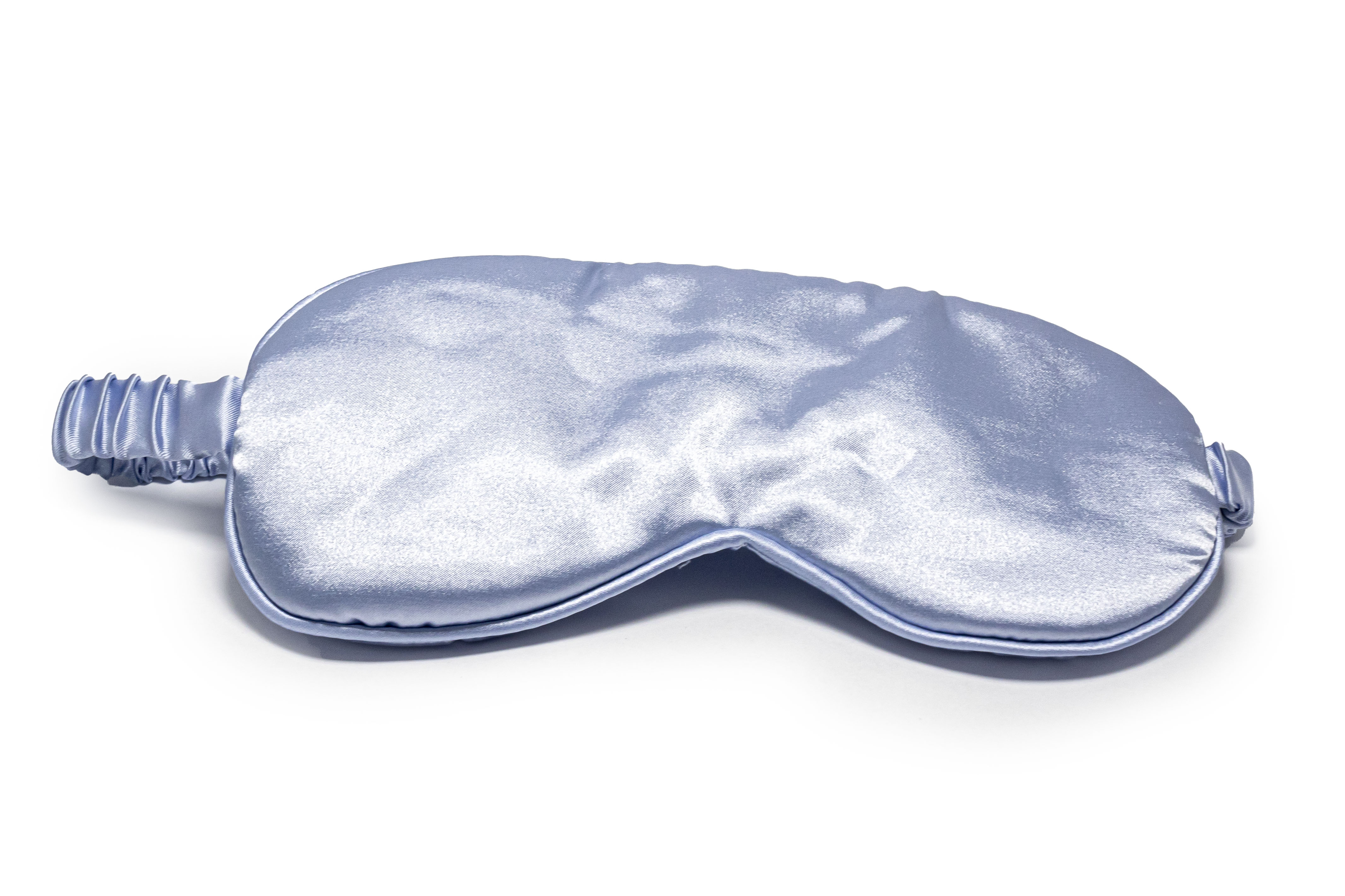 BrainMax Anatomicky tvarovaná maska na spaní (hedvábí, fialová) SOFT