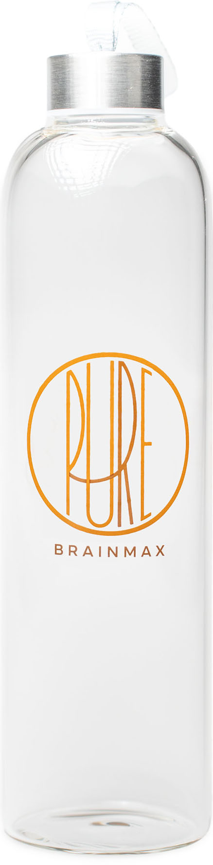 BrainMax Pure Skleněná láhev, 1 l Obrázek