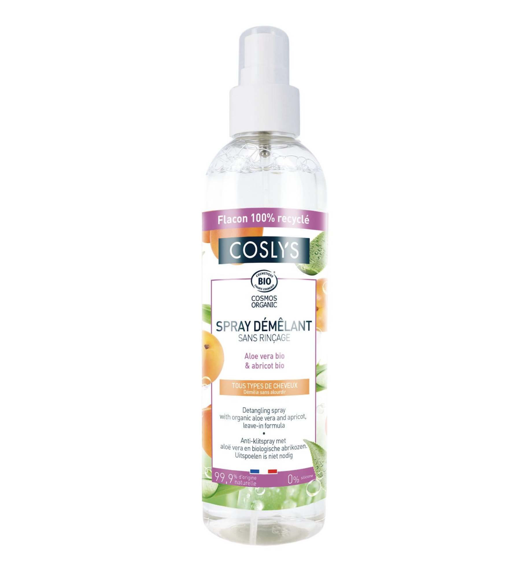 COSLYS - Sprej na vlasy aloe a meruňka, 200 ml Obrázek