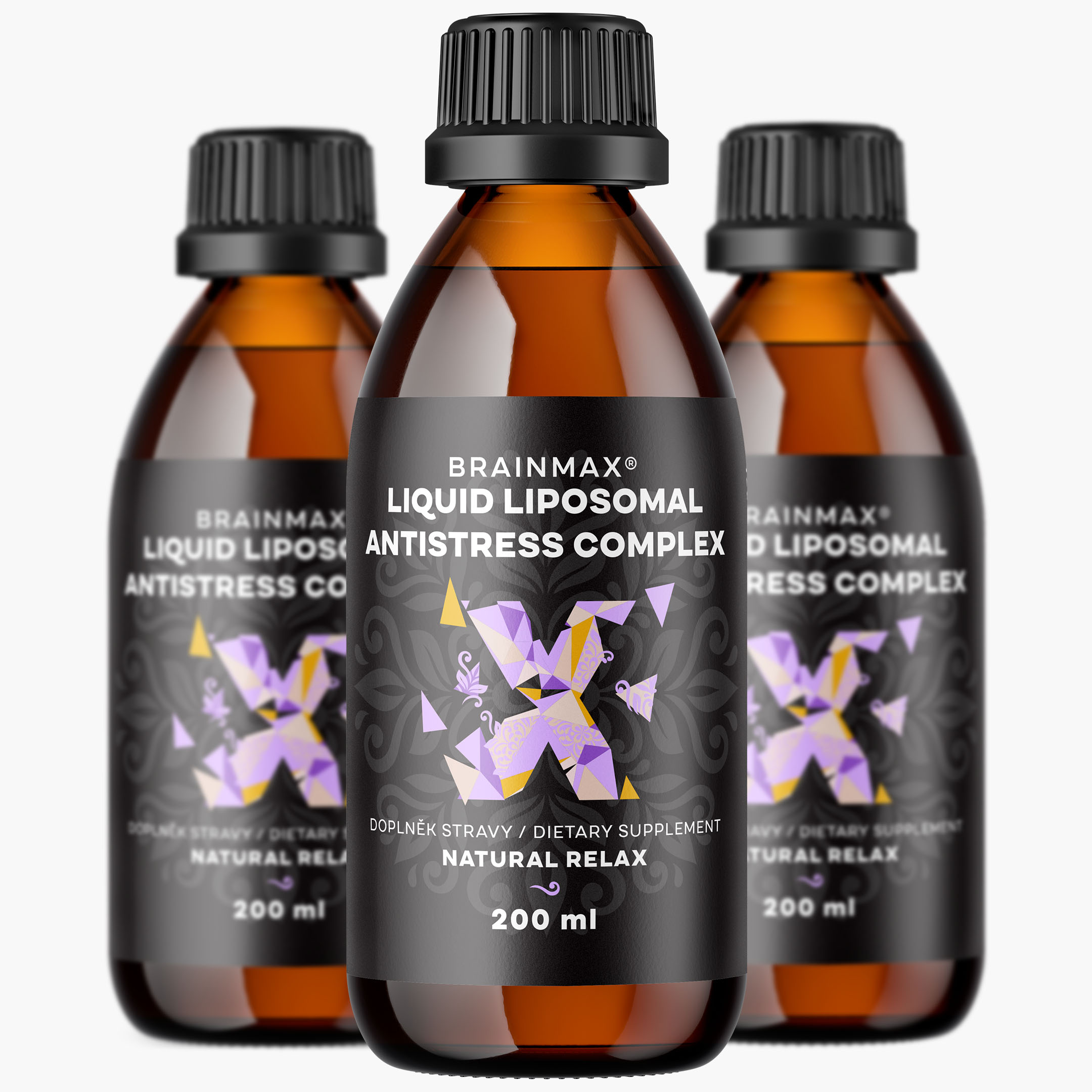 BrainMax Lipozomální Antistres komplex, 200 ml Obrázek