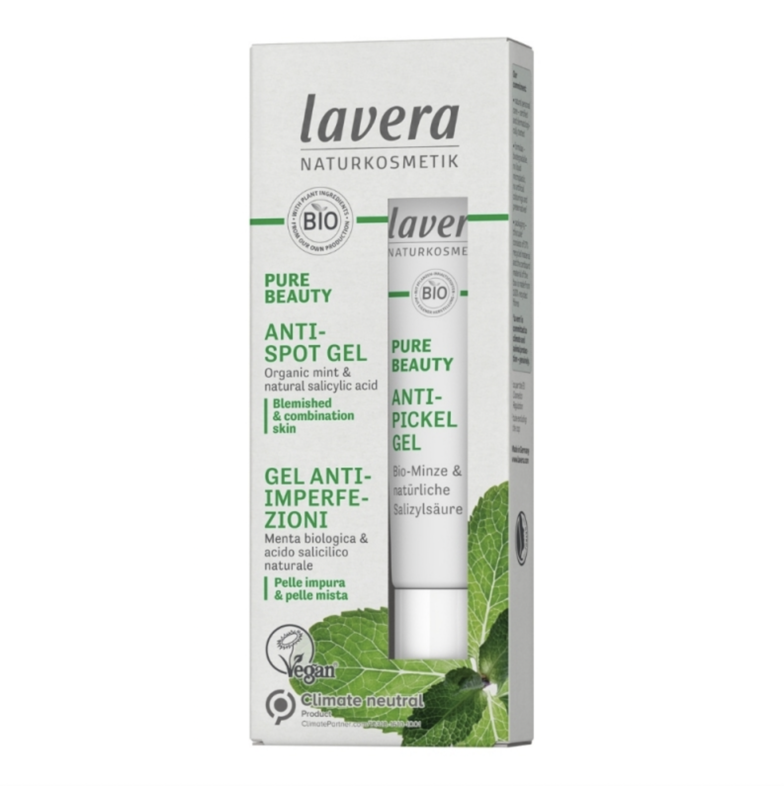 Lavera Pure Beauty gel na akné 15 ml Obrázek