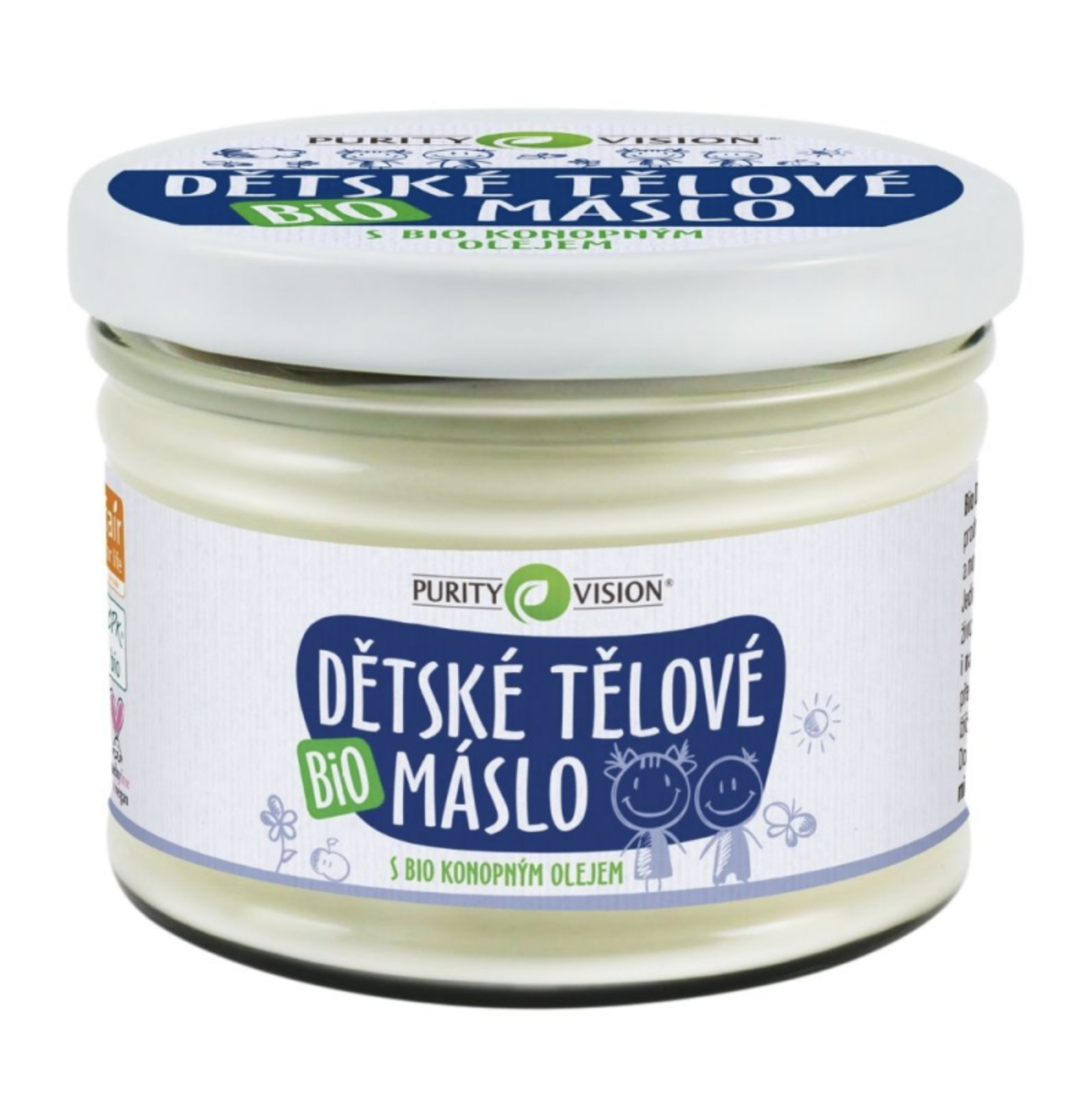 Purity Vision Dětské tělové máslo BIO 350 ml Obrázek
