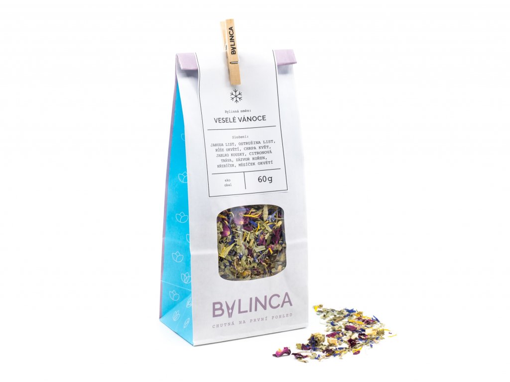 Bylinca - Bylinná směs: Veselé Vánoce, 60 g