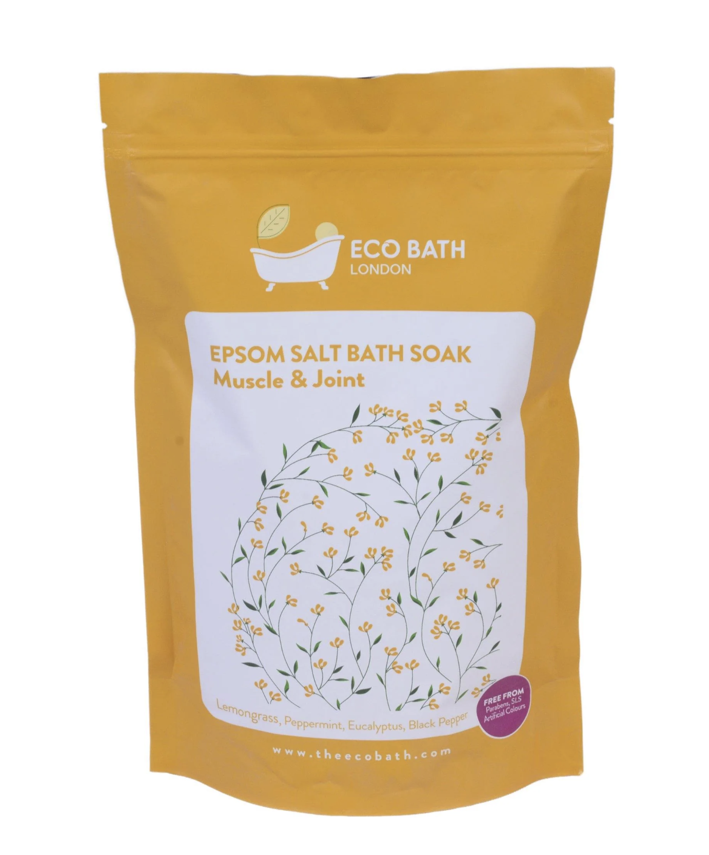 ECO BATH London ECO BATH - Epsomská sůl Muscle and joint, svaly a klouby, 1000 g Obrázek