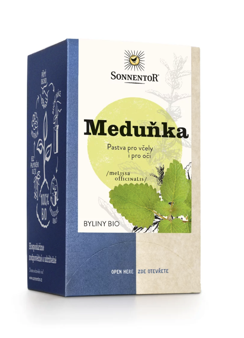 BIO Meduňkový čaj 18x1,2g - Sonnentor Obrázek