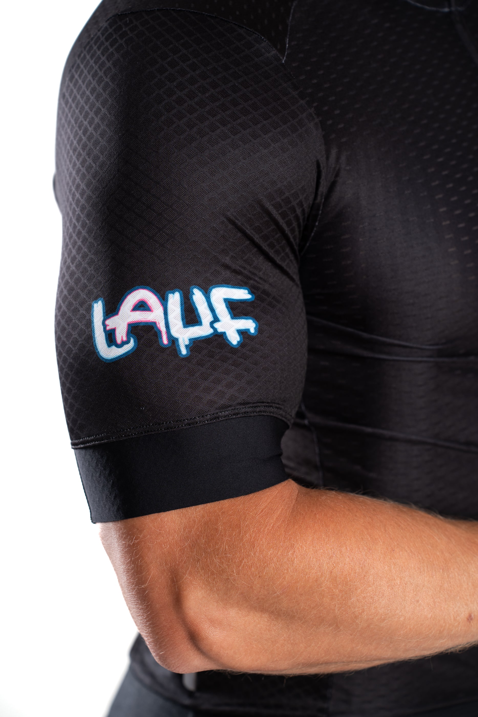 BrainMax LAUF cyklistický set, dres a kraťasy, černý Velikost: L Obrázek