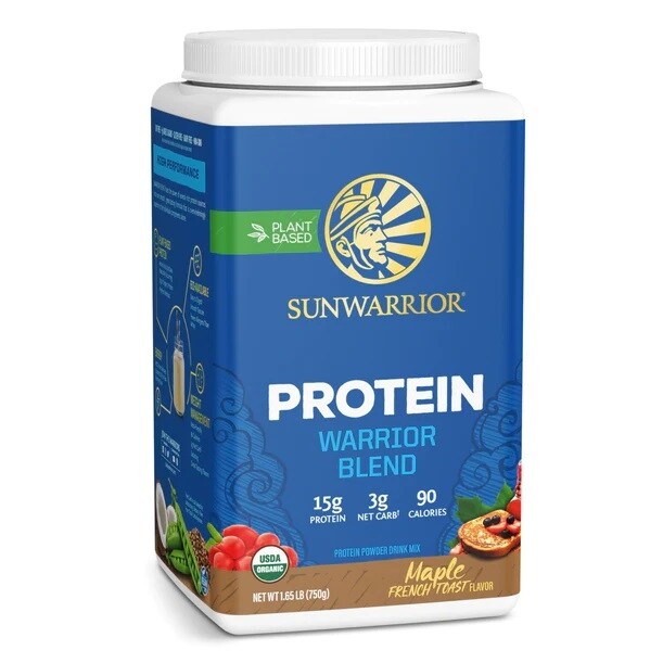 Sunwarrior Warrior Blend Organiczne białko, tosty francuskie 750 g