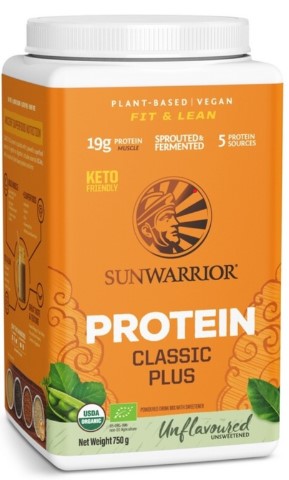 Sunwarrior Protein Plus BIO 750 g - neochucený