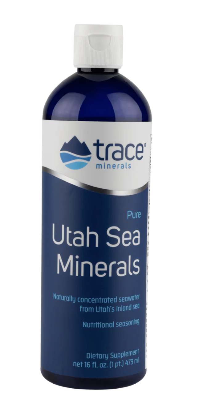 Trace Minerals Utah Sea Minerals, přírodní koncentrát elektrolytů, 473 ml Obrázek