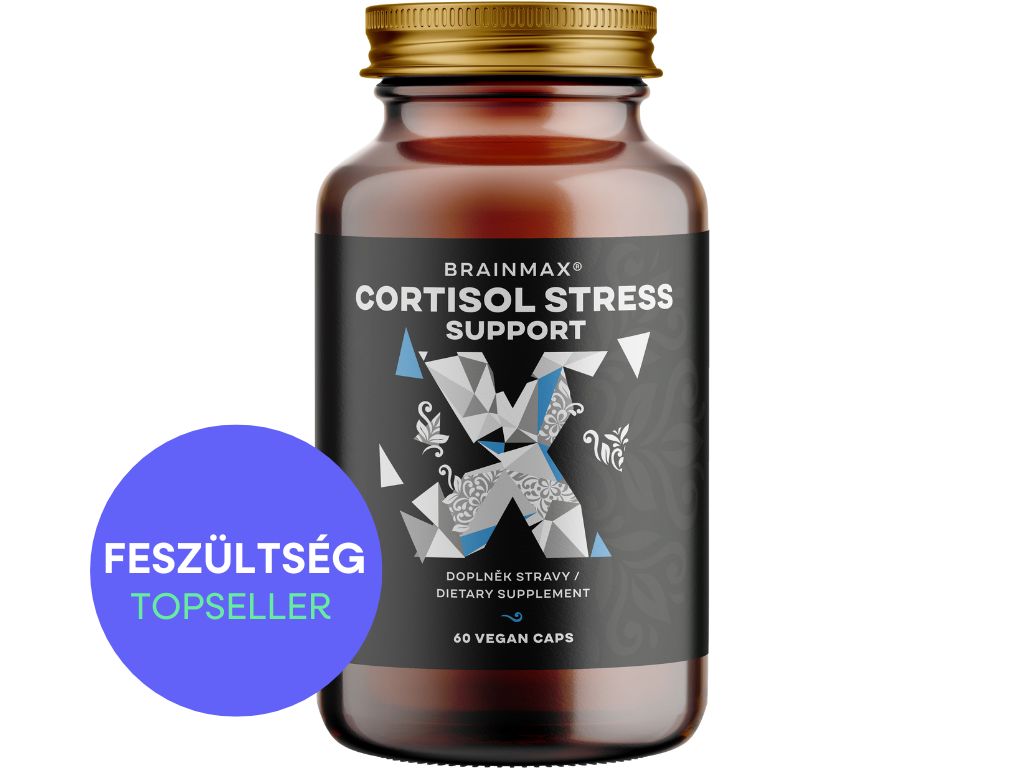 BrainMax Cortisol Stress Support, 90 rostlinných kapslí Obrázek