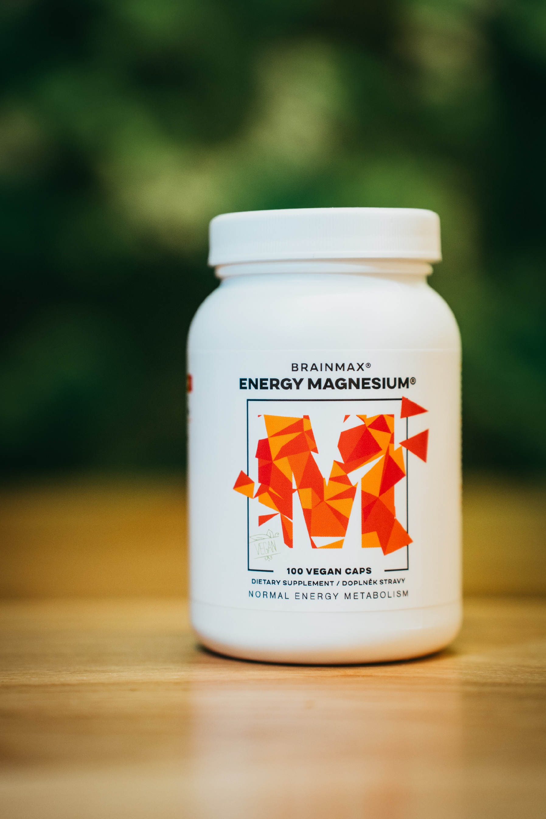 BrainMax Energy Magnesium®, 1000 mg, Hořčík Malát 200 mg, 100 kapslí Obrázek