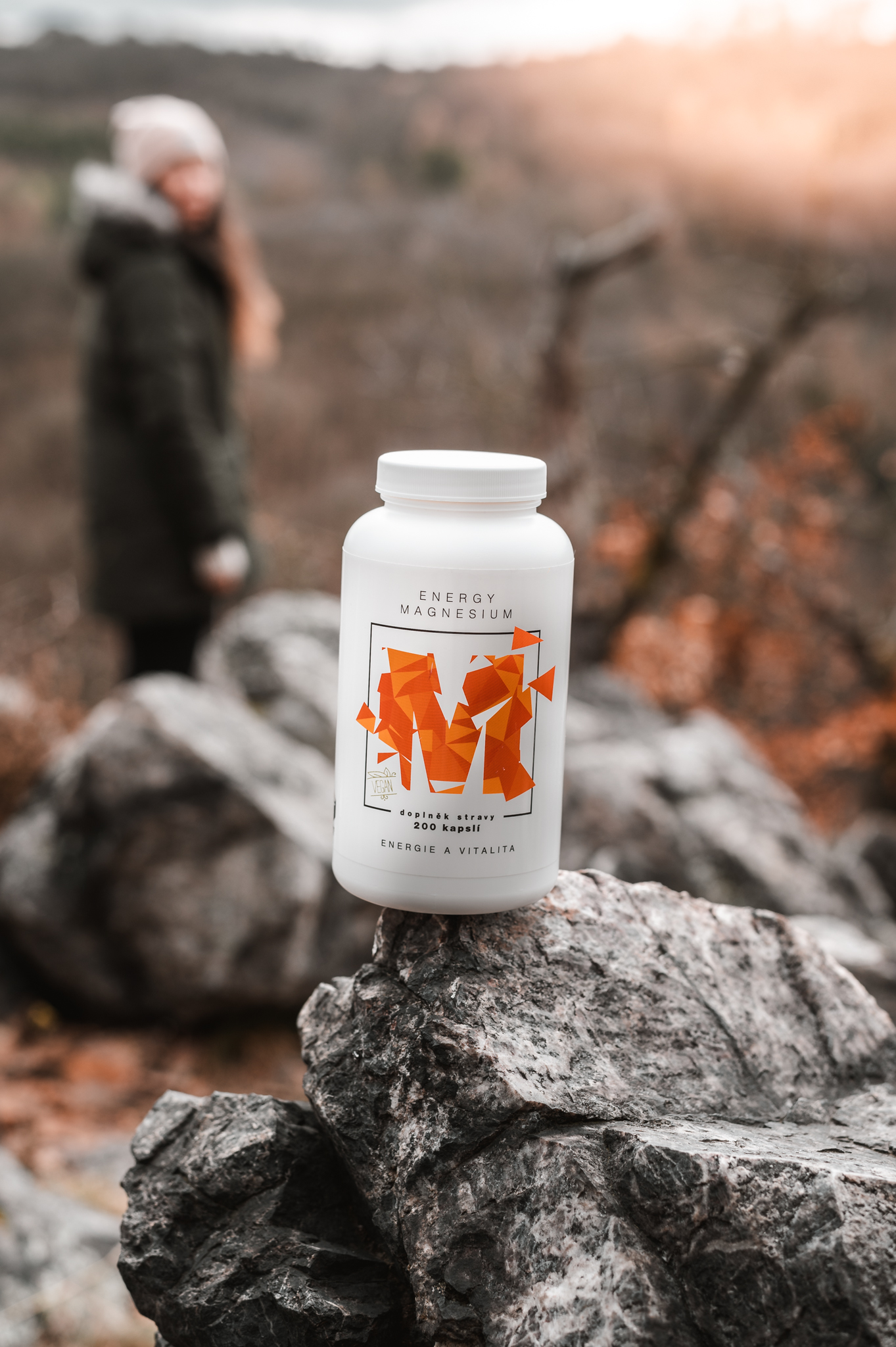 BrainMax Energy Magnesium®, 1000 mg, Hořčík Malát 200 mg, 100 kapslí Obrázek
