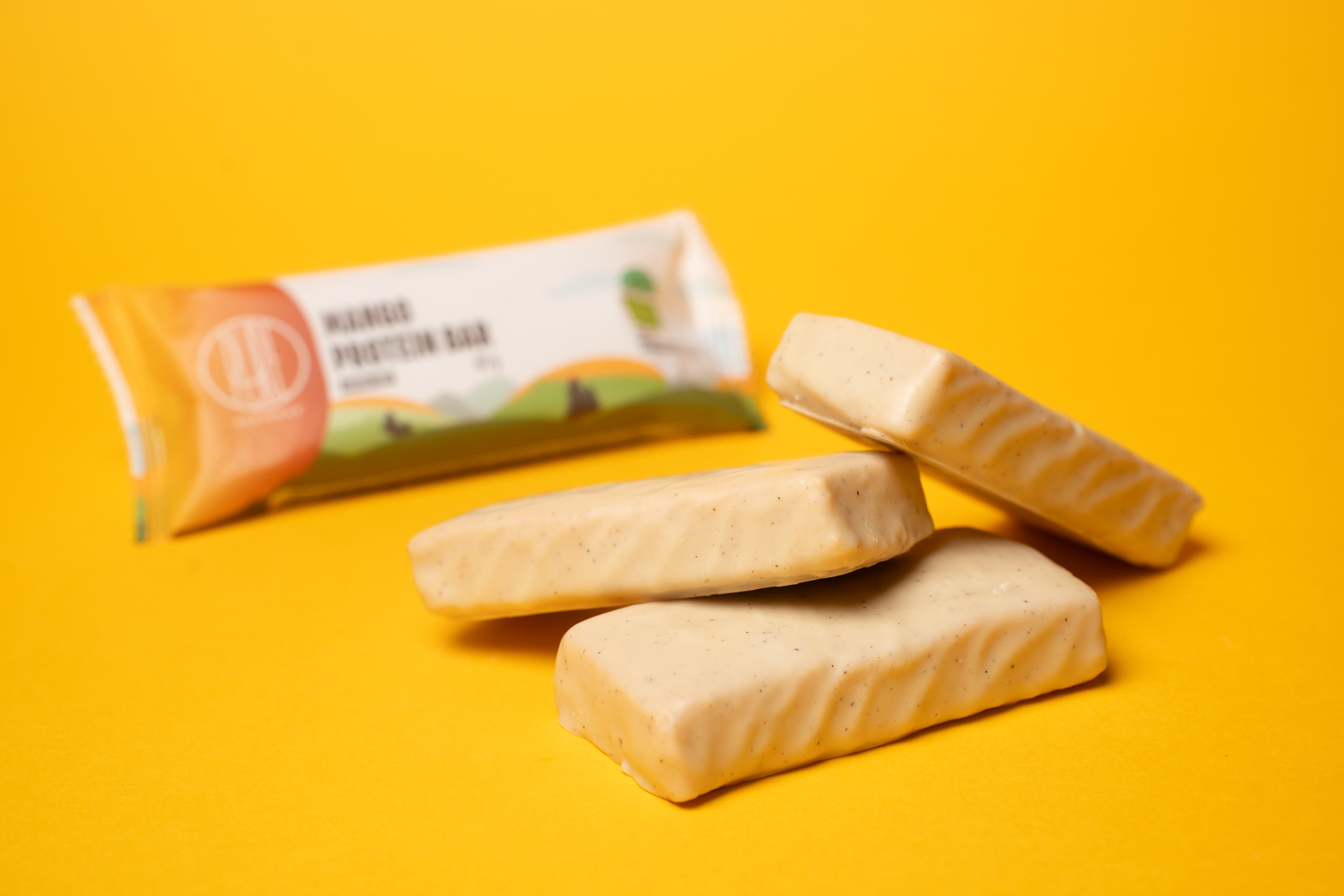 BrainMax Pure Protein Bar, Proteinová tyčinka, Mango, BIO, 60 g Obrázek