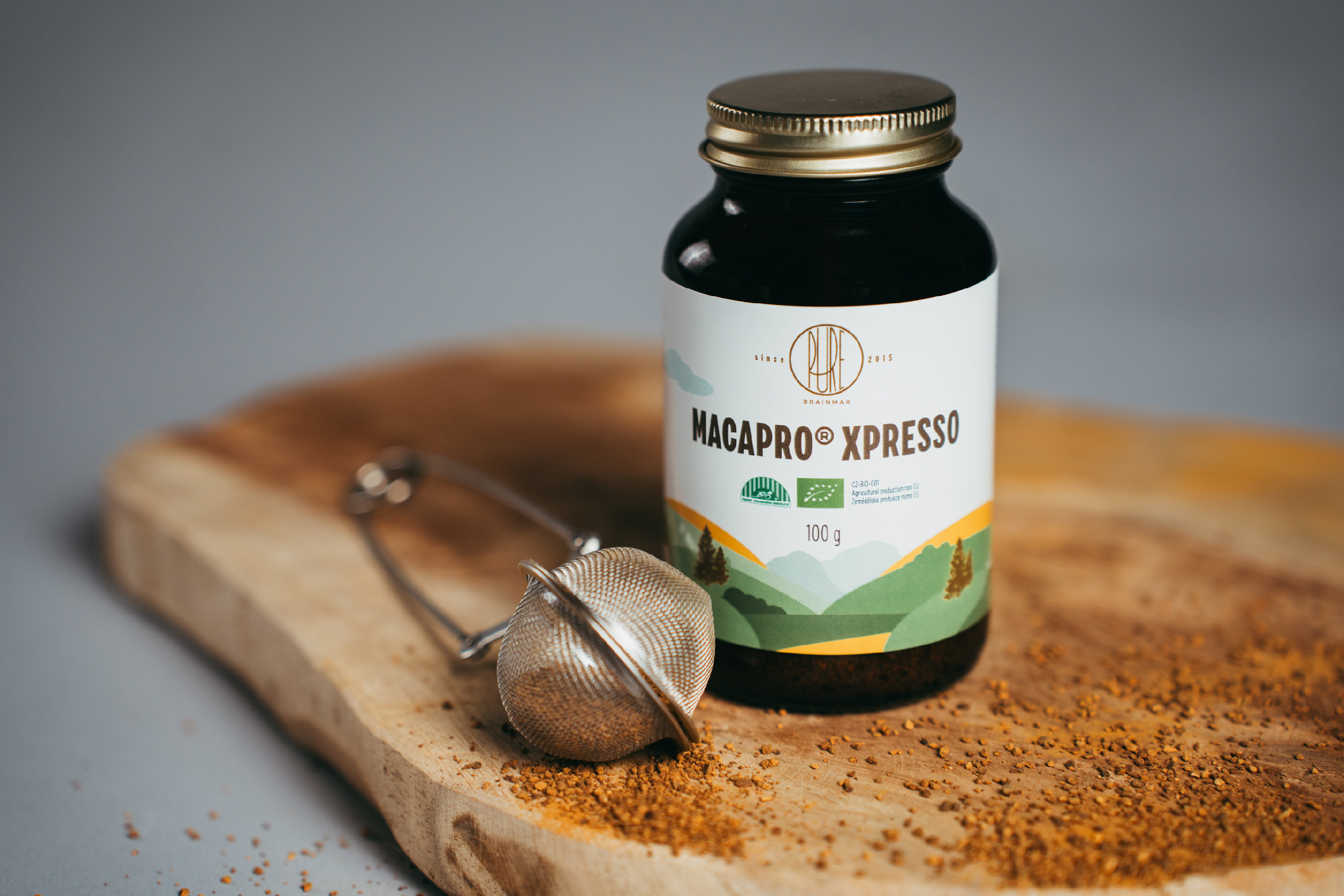 BrainMax Pure MacaPro® XPresso, BIO, 100 g Obrázek